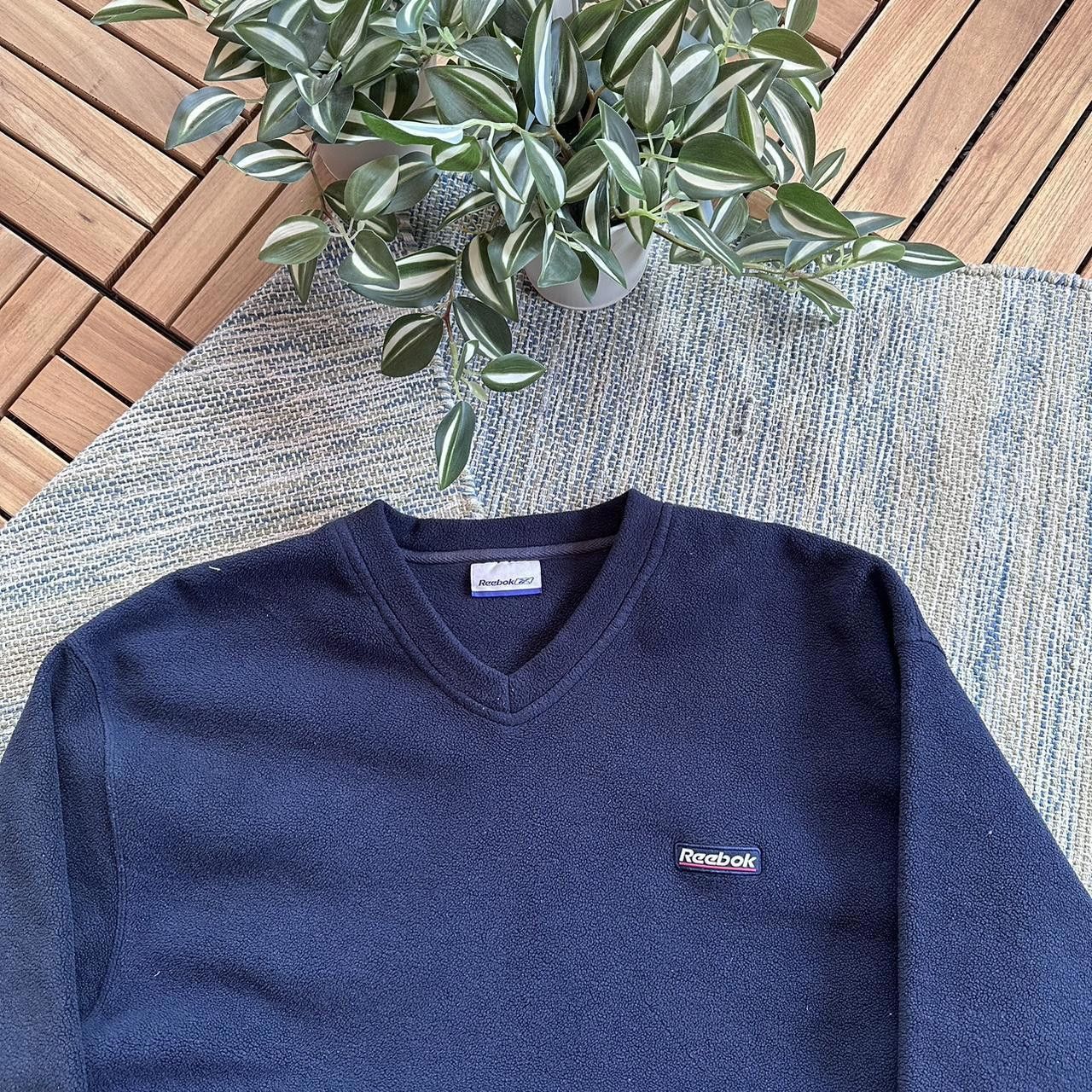 Reebok Vintage Y2K Reebok Sportswear Logo Baggy Fleece Sweatshirt Size US XL / EU 56 / 4 - 3 Thumbnail