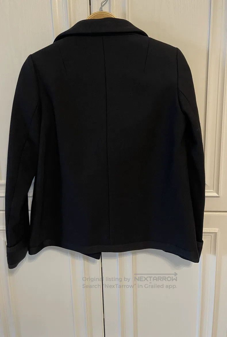 Valentino Valentino Black Double wool slanted Size S / US 4 / IT 40 - 2 Thumbnail