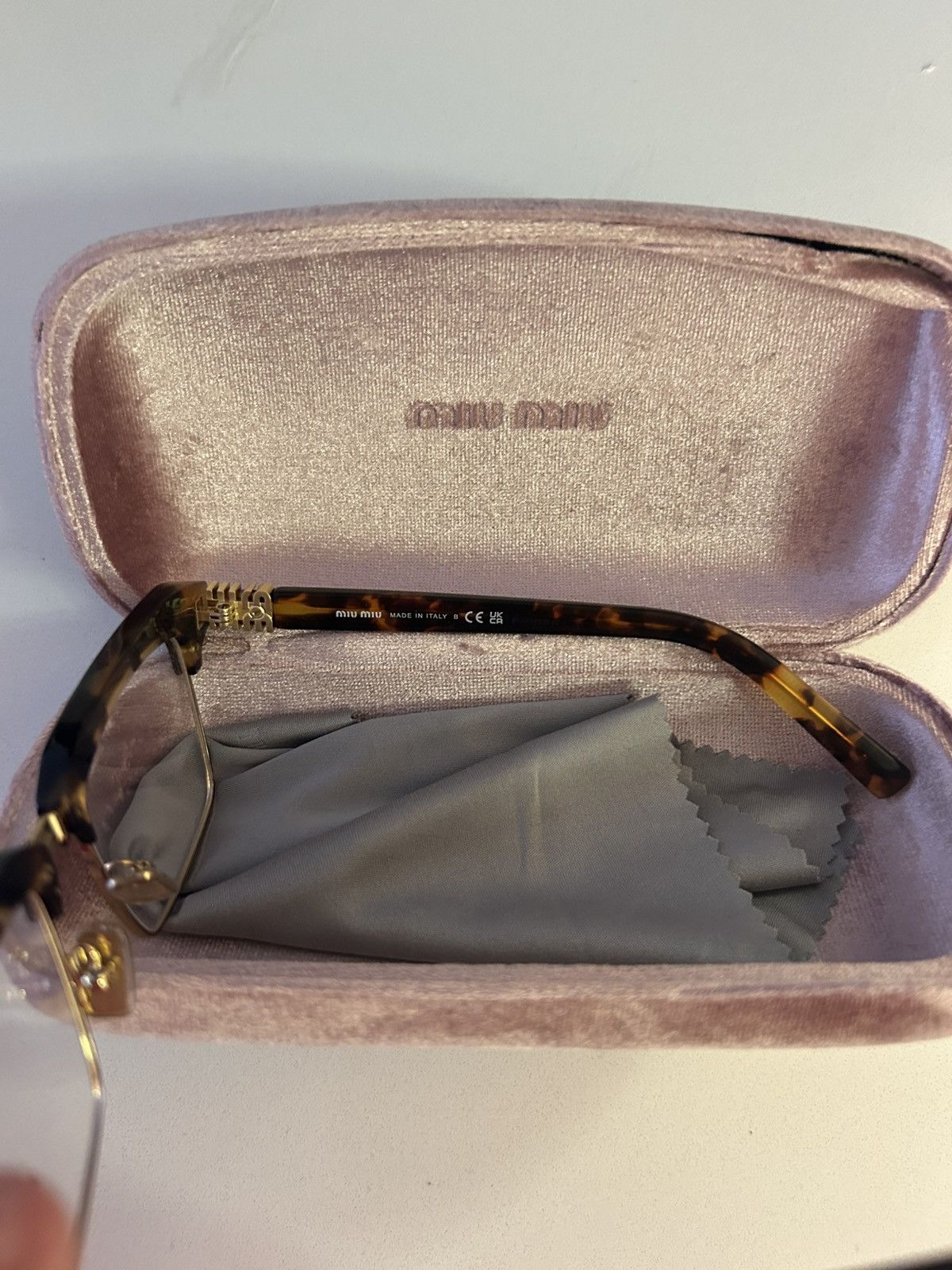 Miu Miu Miu Miu Runway Eye Glasses Size ONE SIZE - 2 Thumbnail