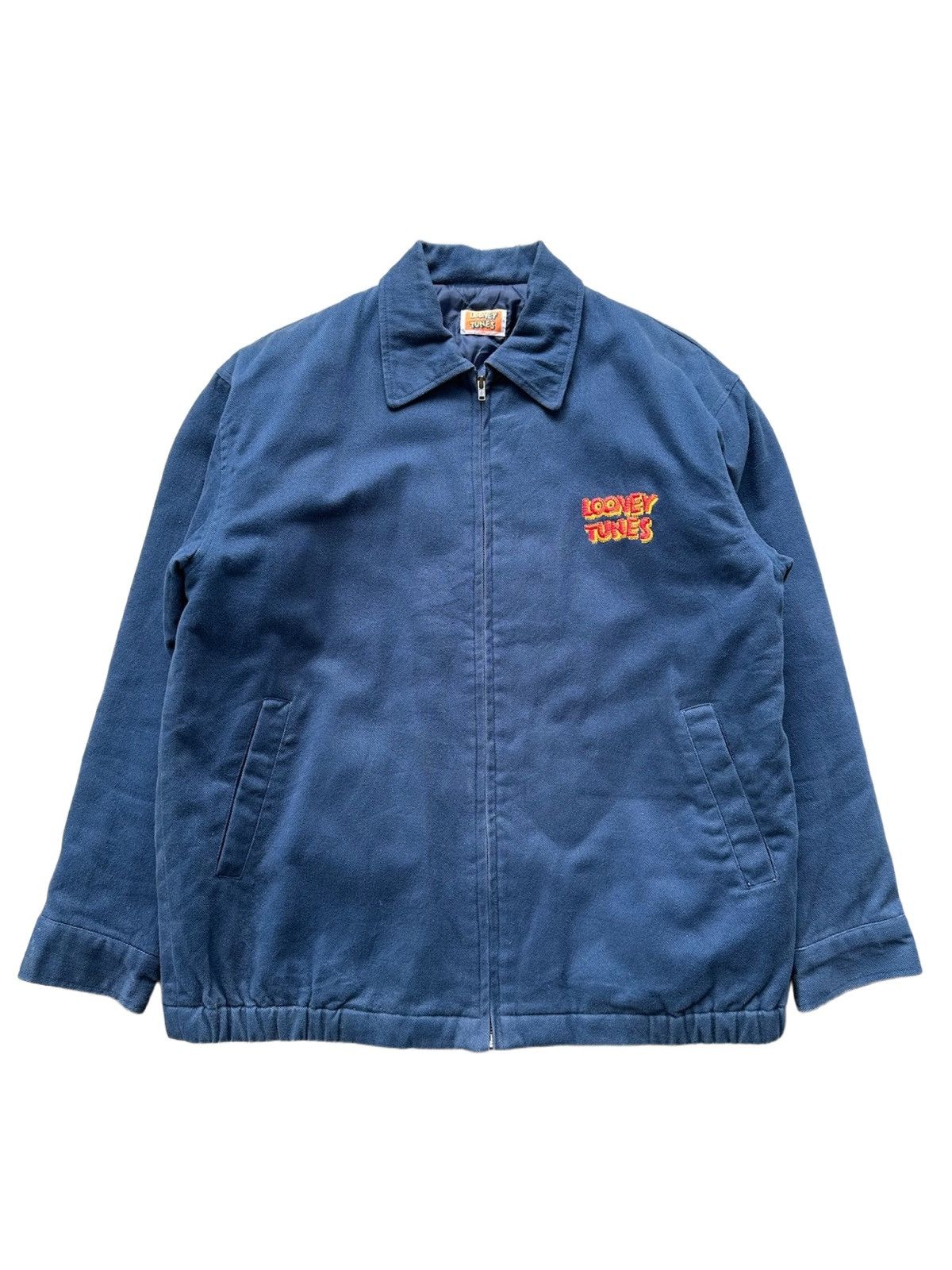 Warner Bros Vintage 1993 Looney Tunes Coach Jacket Size US M / EU 48-50 / 2 - 1 Thumbnail