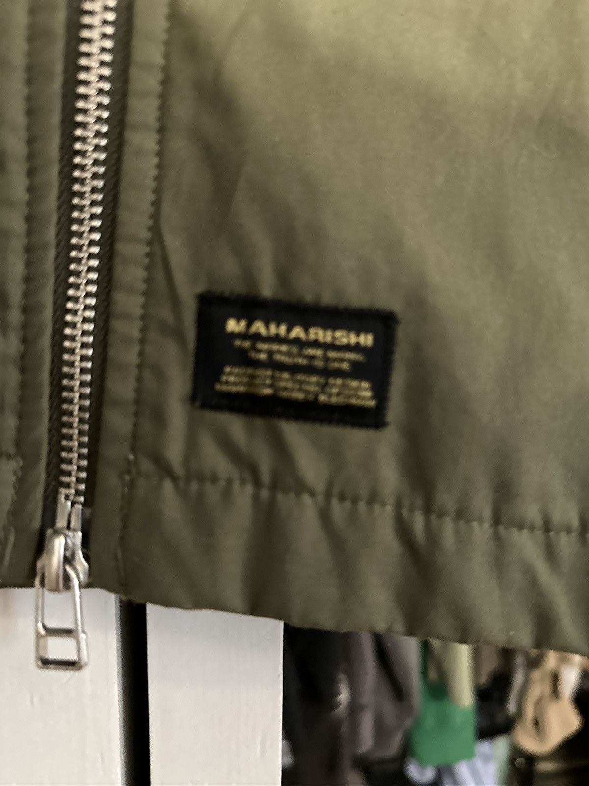 Maharishi Maharishi Miltype track jacket olive green Size US XL / EU 56 / 4 - 2 Thumbnail