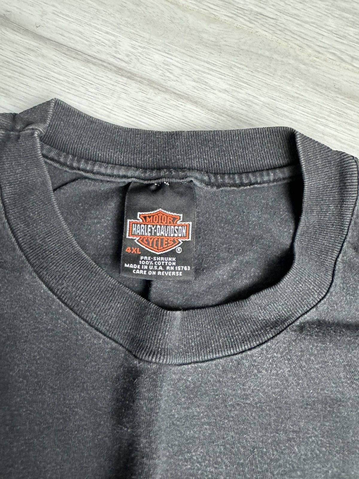 Harley Davidson × Vintage Vintage Harley Davidson Oversized T-Shirt 1998 USA Ohio Size US XXL / EU 58 / 5 - 5 Thumbnail