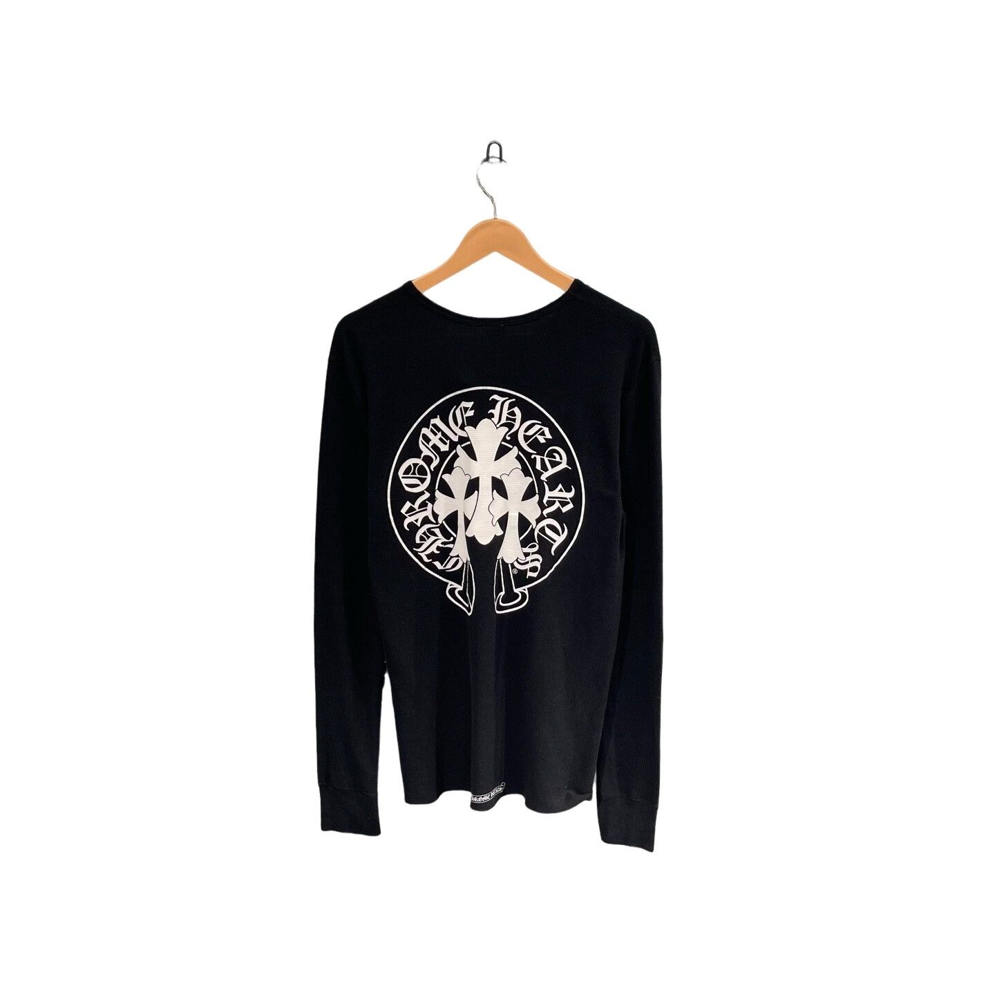 Chrome Hearts Chrome Hearts Horseshoe Cross Waffle Long Sleeve Size L Size US L / EU 52-54 / 3 - 1 Thumbnail