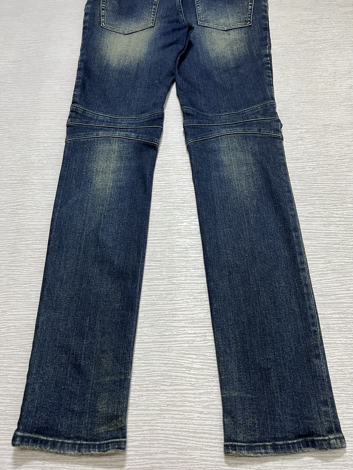 Balmain Balmain - Christophe Decarnin - Washed Biker Jeans Size US 30 / EU 46 - 8 Thumbnail
