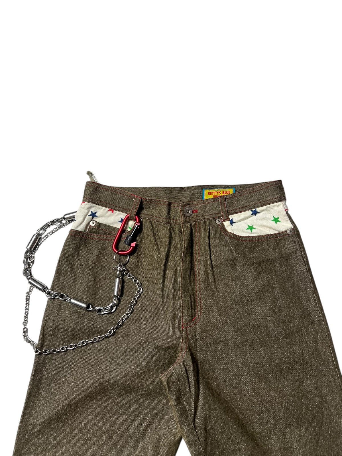 Japanese Brand Bettys Blue Star Hysteric Glamour Hagi Style Pants Size US 28 / EU 44 - 3 Thumbnail