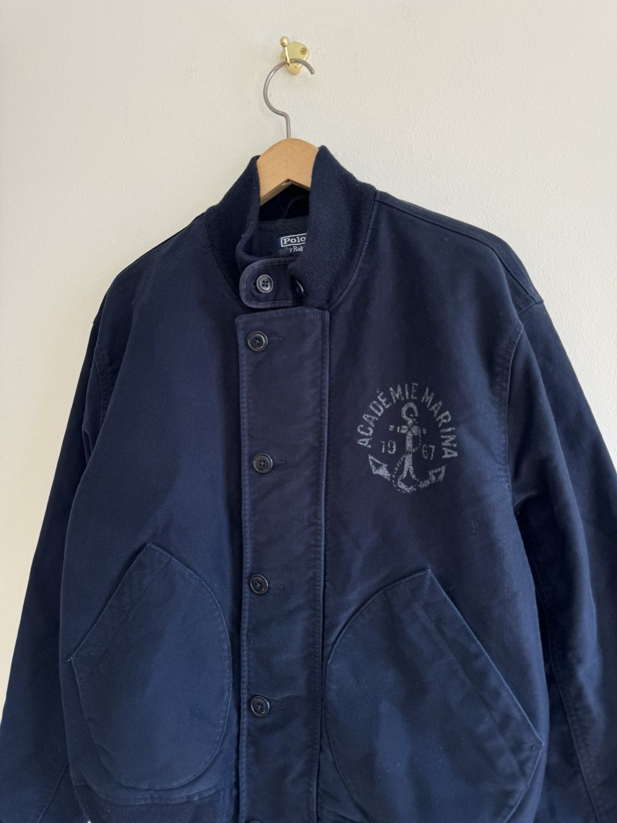 Polo Ralph Lauren × Ralph Lauren Polo Ralph Lauren Graphic Deck Jacket Mock Neck Bomber Size US L / EU 52-54 / 3 - 2 Thumbnail