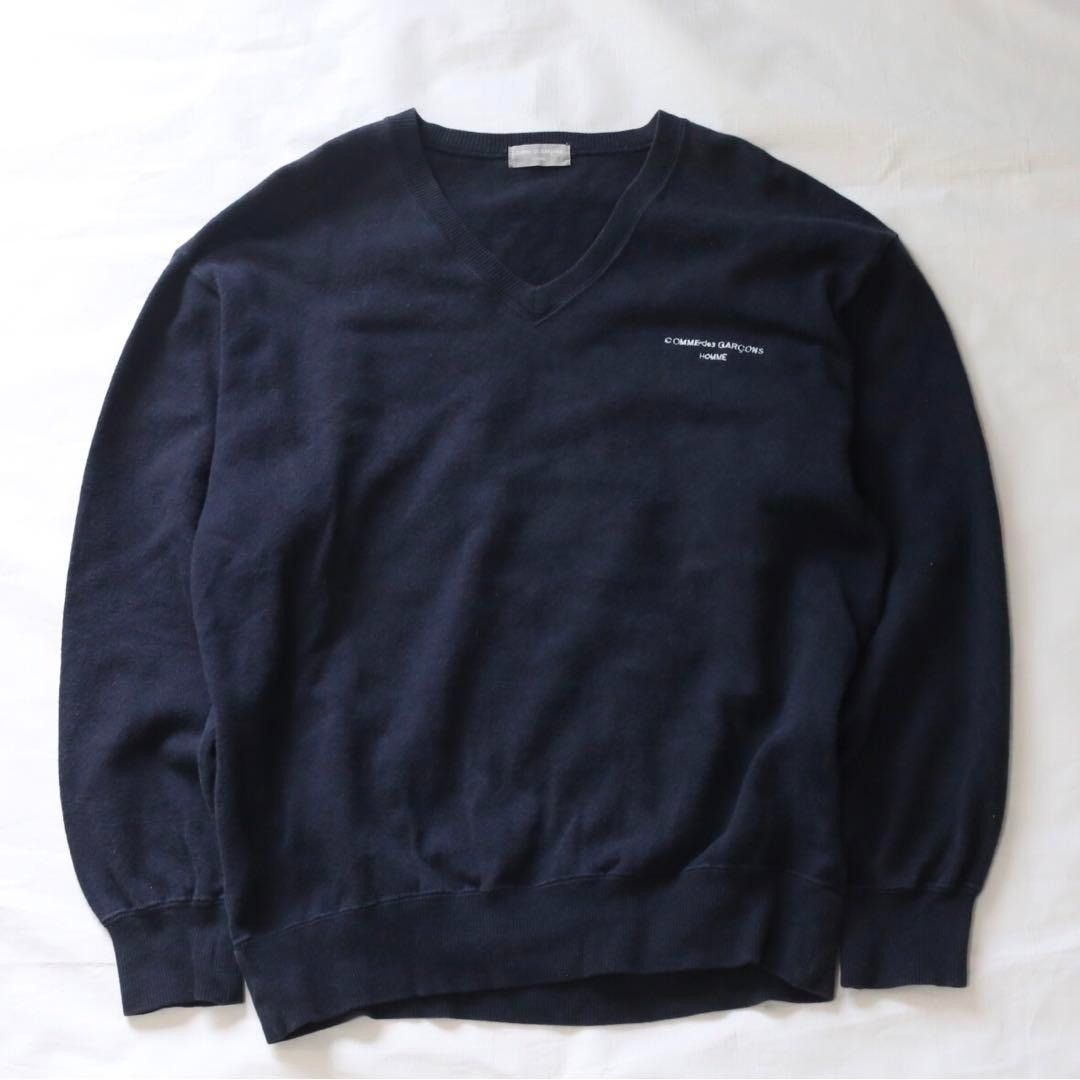 Comme des Garcons Homme COMME des GARCONS HOMME 80s Sweatshirts Navy FREE SIZE Size US S / EU 44-46 / 1 - 1 Thumbnail