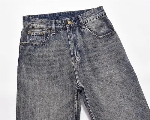 VIBE American street washed retro flared jeans y2k Size US 32 / EU 48 - 8 Thumbnail
