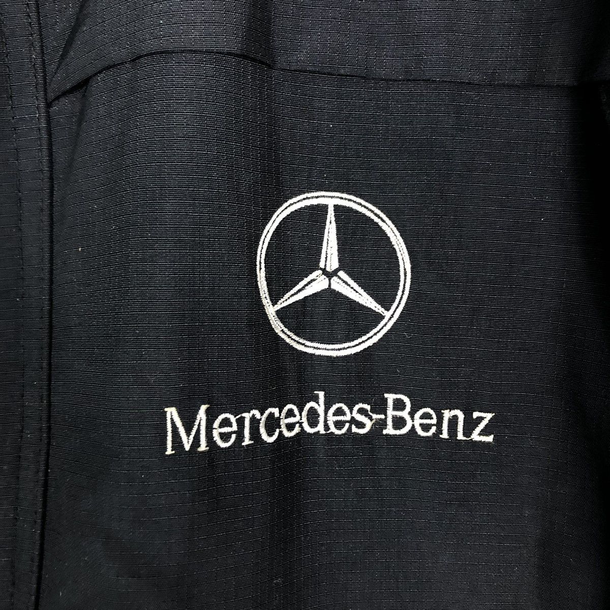 Japanese Brand 🔥VINTAGE LIGHT PUFFER BOMBER JACKET MERCEDES-BENZ BIG LOGO Size US L / EU 52-54 / 3 - 16 Thumbnail