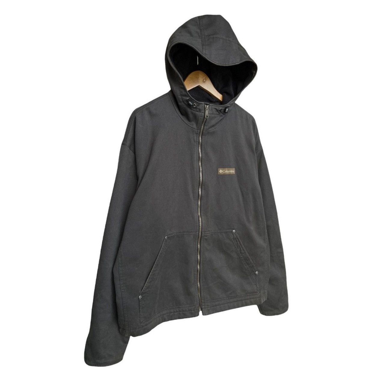 Columbia Columbia Workers Green Zipup Hoodie Casual Jacket Size US XL / EU 56 / 4 - 2 Thumbnail