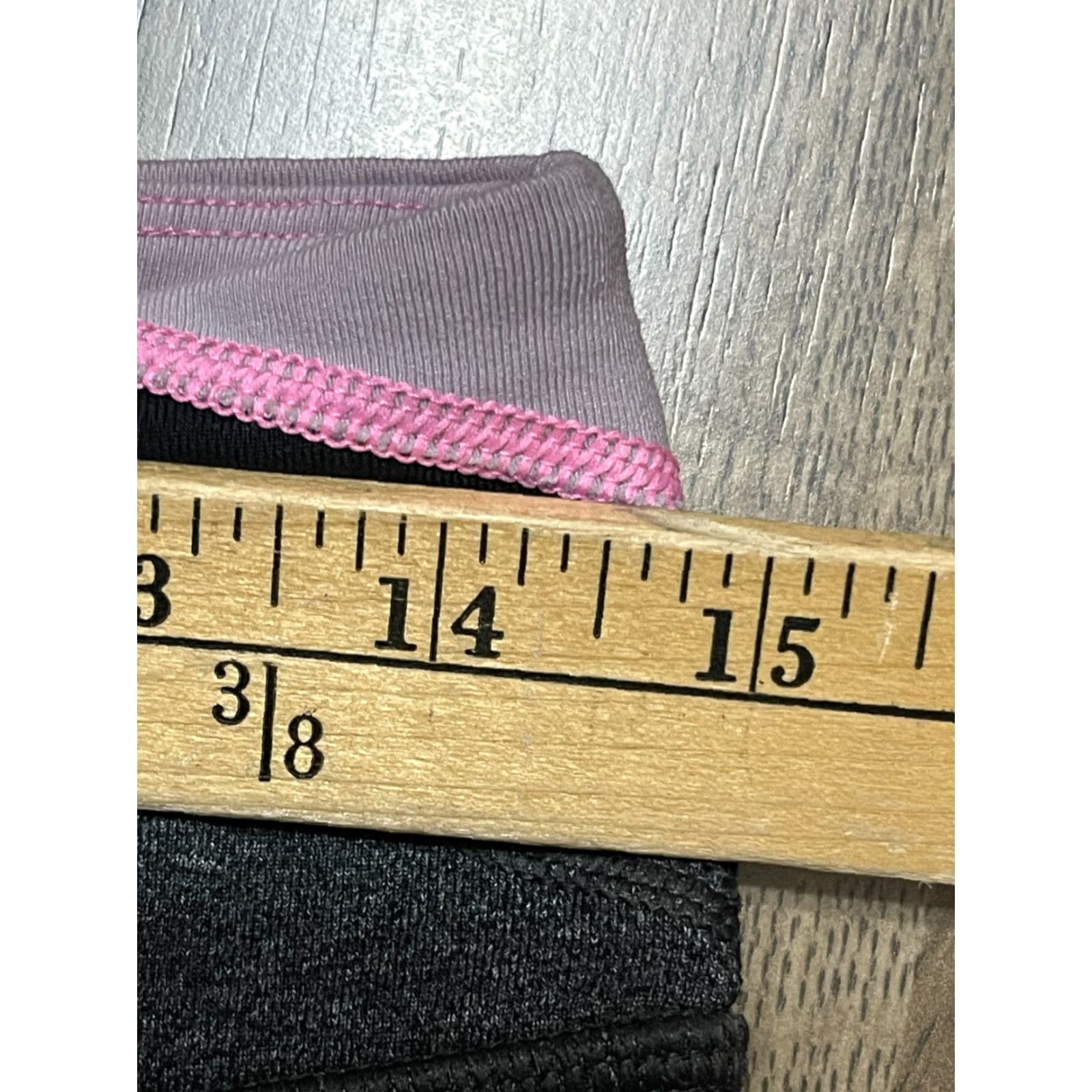 Tek Gear Tek Gear Pants Women's Size S/M? Black Gray Pink Black Capri Pull On Size 28" / US 6 / IT 42 - 3 Thumbnail