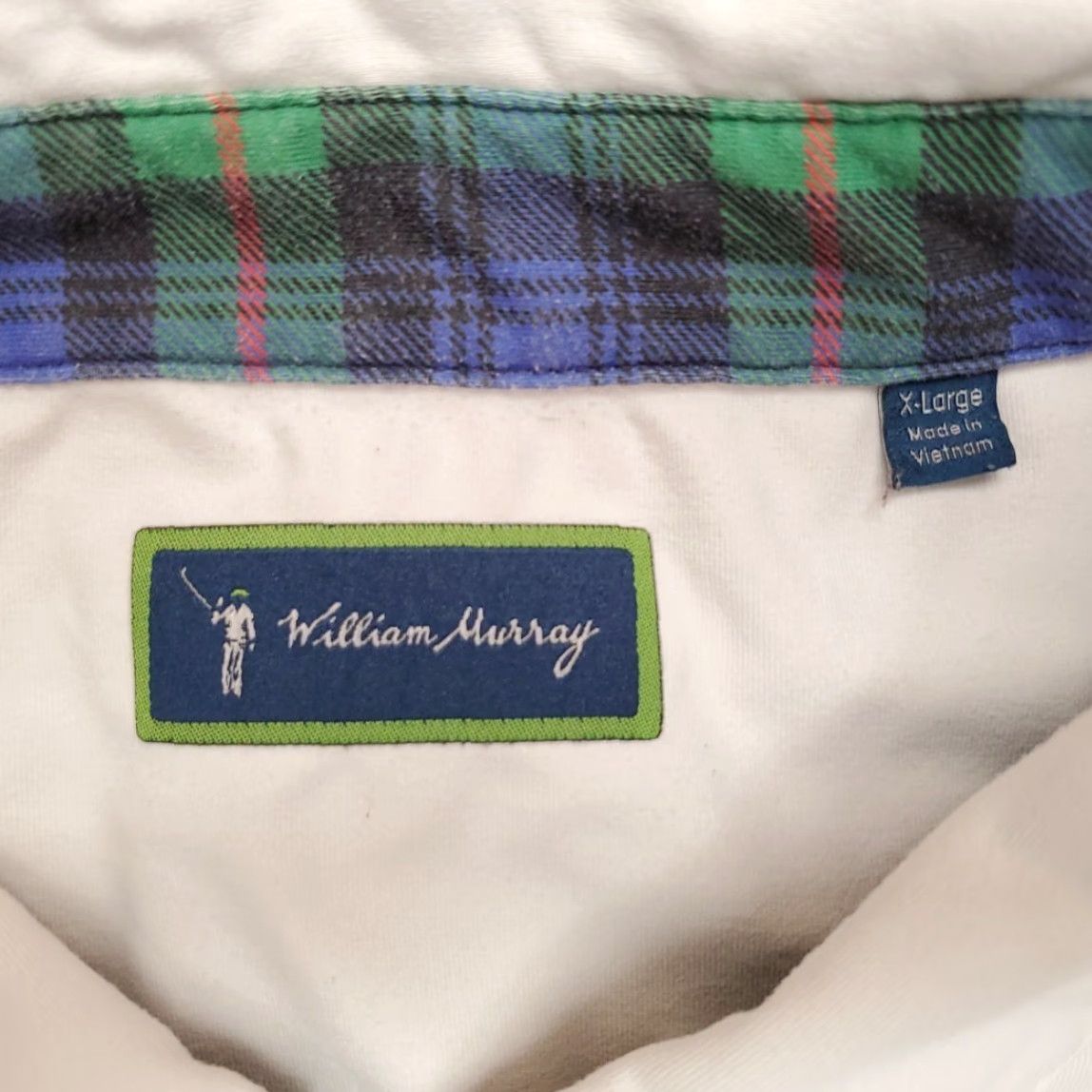 Vintage William Murray Shirt Men XL Polo Performance Stretch Golf Casual Size US XL / EU 56 / 4 - 5 Thumbnail