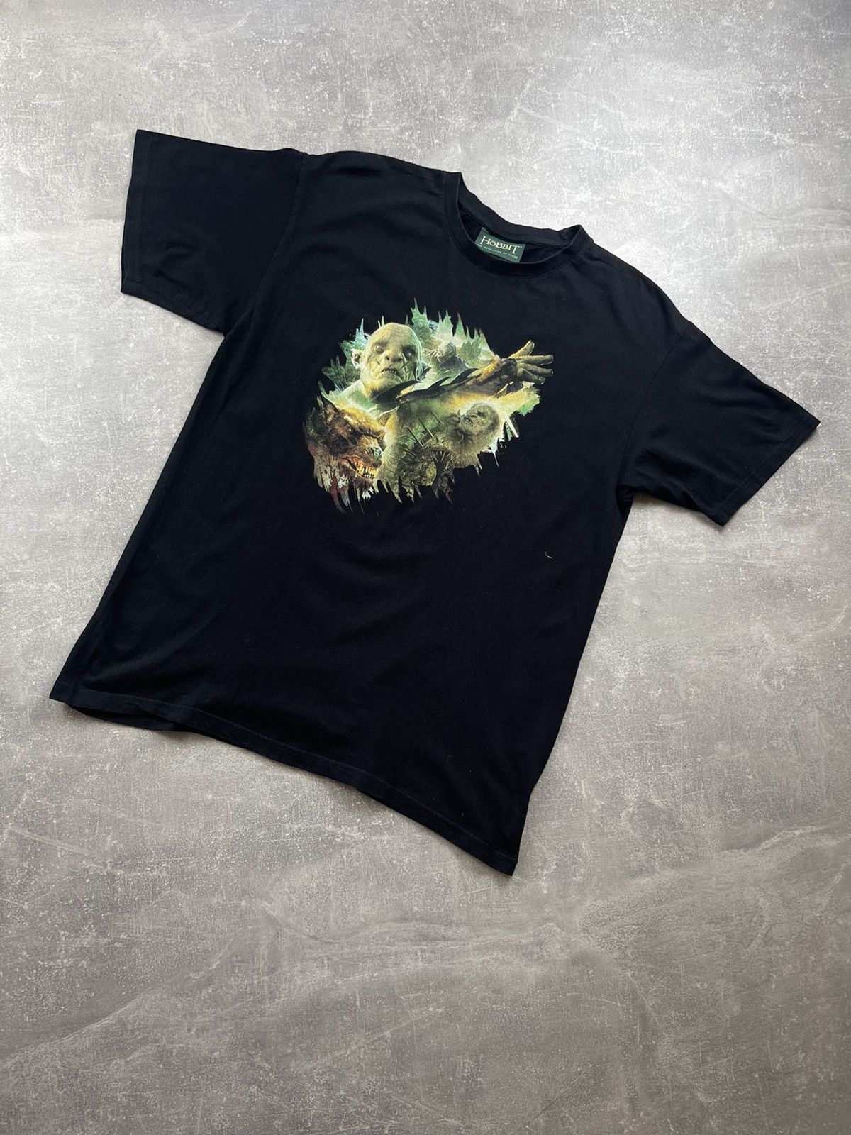 Band Tees 2013 The Hobbit Desolation of Smaug Orc Warg T-Shirt Movie Size US L / EU 52-54 / 3 - 1 Thumbnail