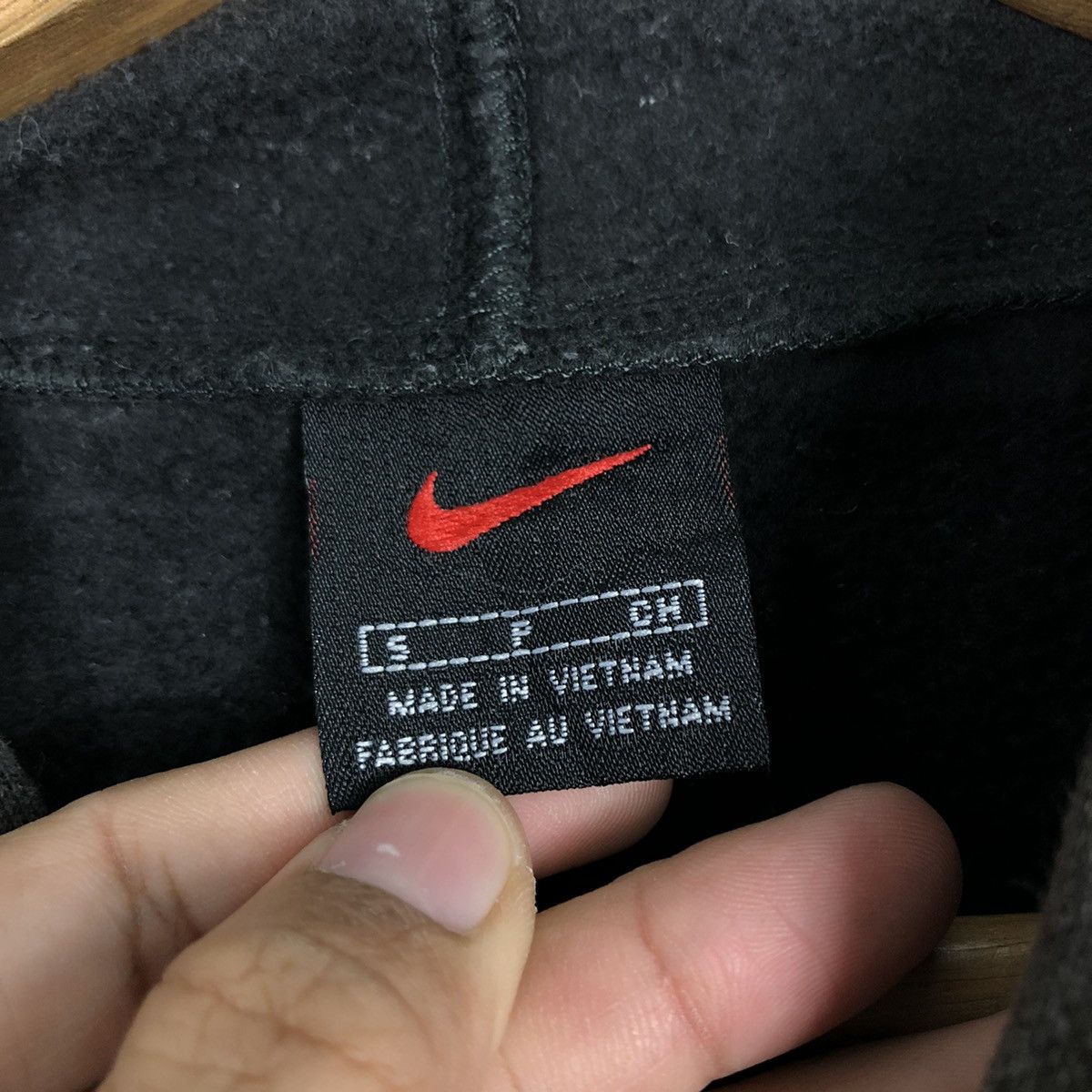 Nike 📌Vintage Nike Hoodie Pull Over Big Logo Embroidered Size US S / EU 44-46 / 1 - 17 Thumbnail