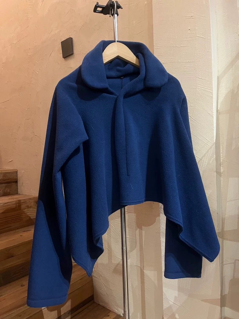Comme des Garcons Comme Des Garcons Irregular long-sleeved flannel jacket co Size M / US 6-8 / IT 42-44 - 2 Thumbnail