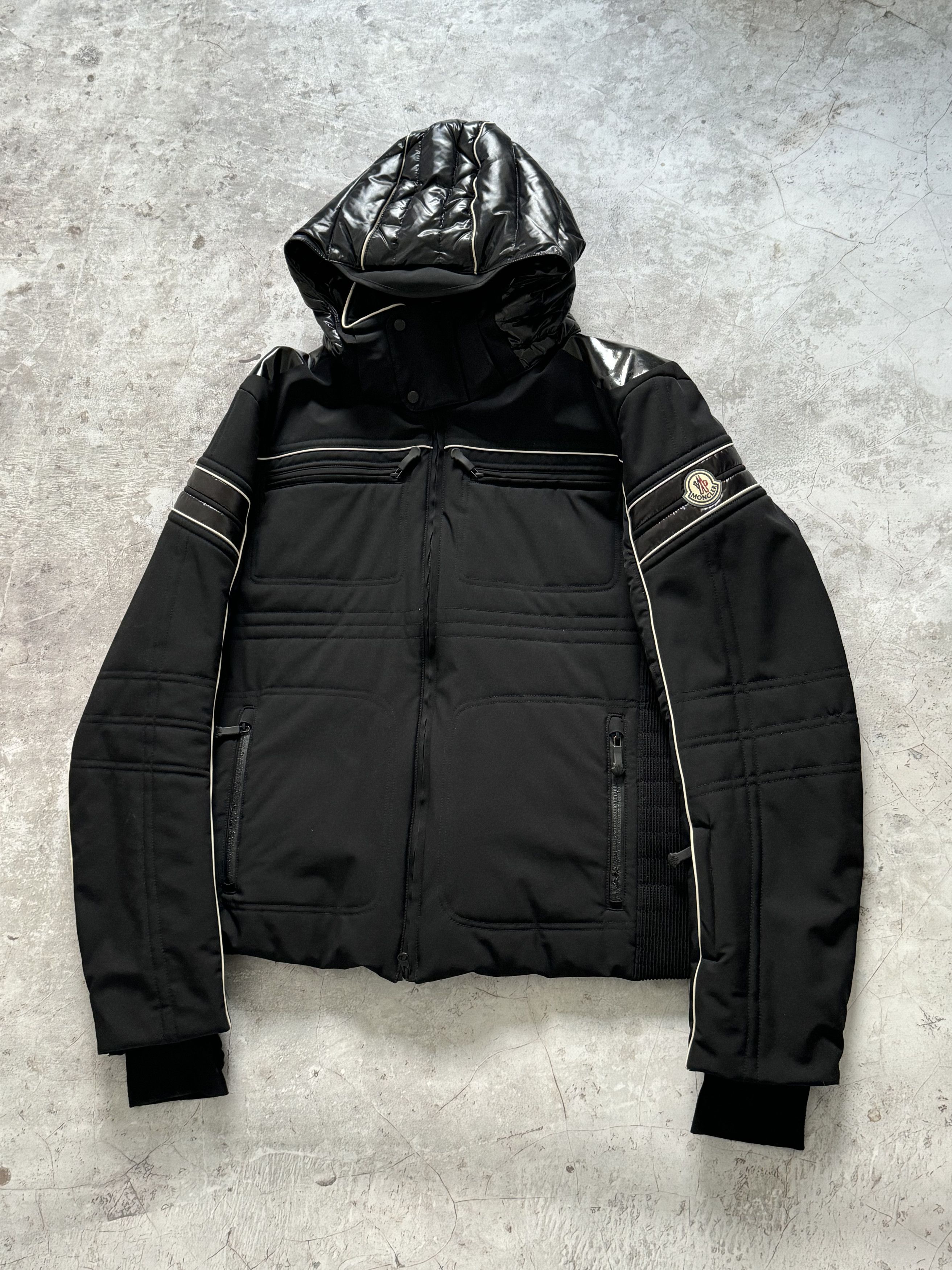 Moncler !extremely rare Moncler Ski jacket with Balaclava Size US XL / EU 56 / 4 - 3 Thumbnail