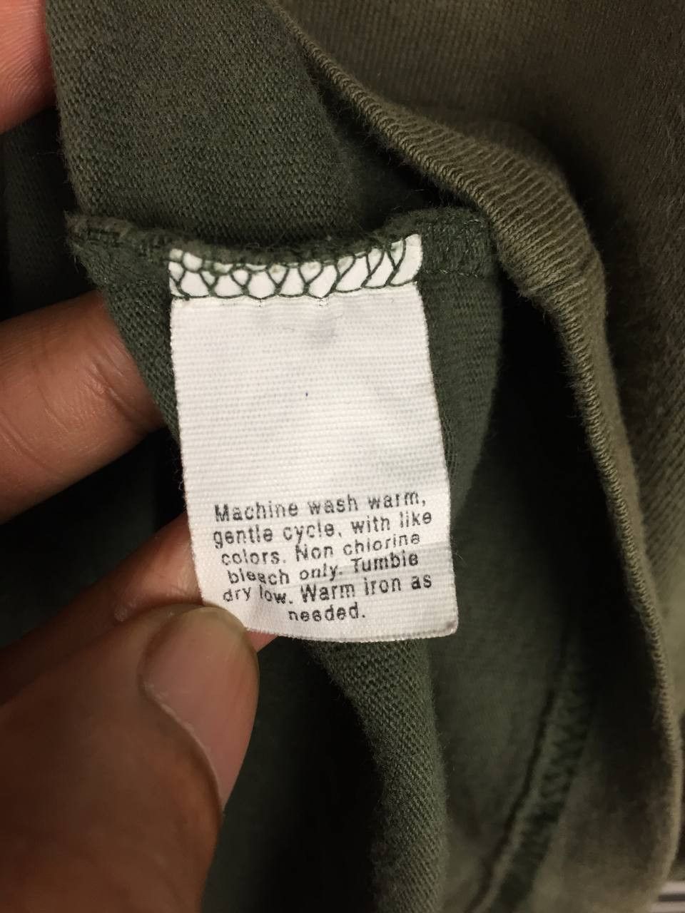 J.Crew Vtg J.Crew Made In Usa Retro Style Two-Tone Spell Out Tee Size US M / EU 48-50 / 2 - 14 Thumbnail
