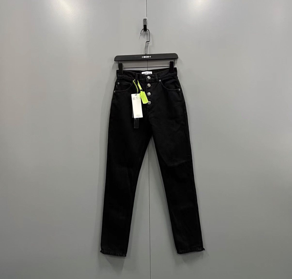 Balenciaga Balenciaga Black Washed Denim Jeans J41 Size 24" / US 00 / IT 34 - 1 Thumbnail