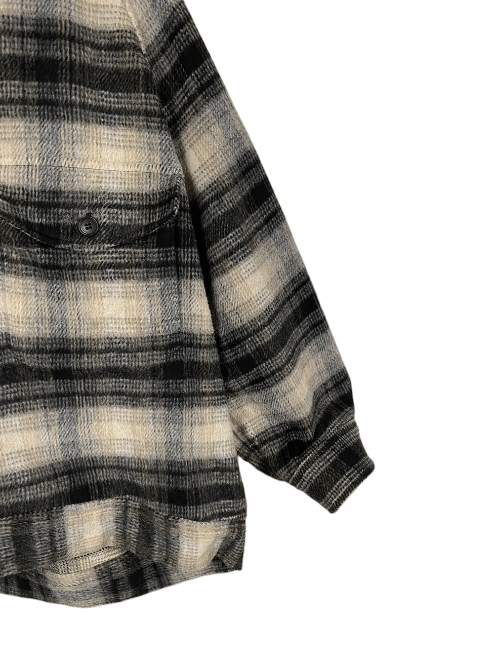 Uniqlo × Vintage Vintage Uniqlo Wool Flannel Jacket Pocket Size US XL / EU 56 / 4 - 4 Thumbnail