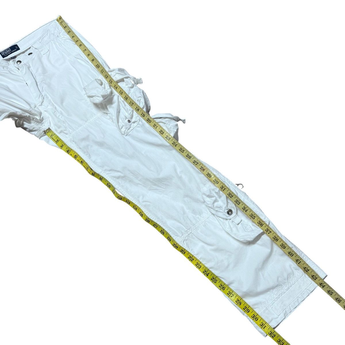 Polo Ralph Lauren Polo Ralph Lauren Sailor Tactical White Cargo Pants Size US 32 / EU 48 - 23 Thumbnail