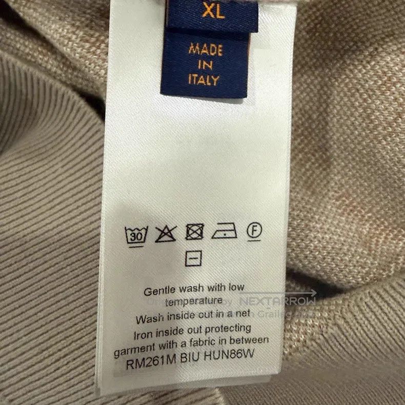 Louis Vuitton Louis Vuitton Gradient print knit logo sweatshirt Size US XL / EU 56 / 4 - 5 Thumbnail