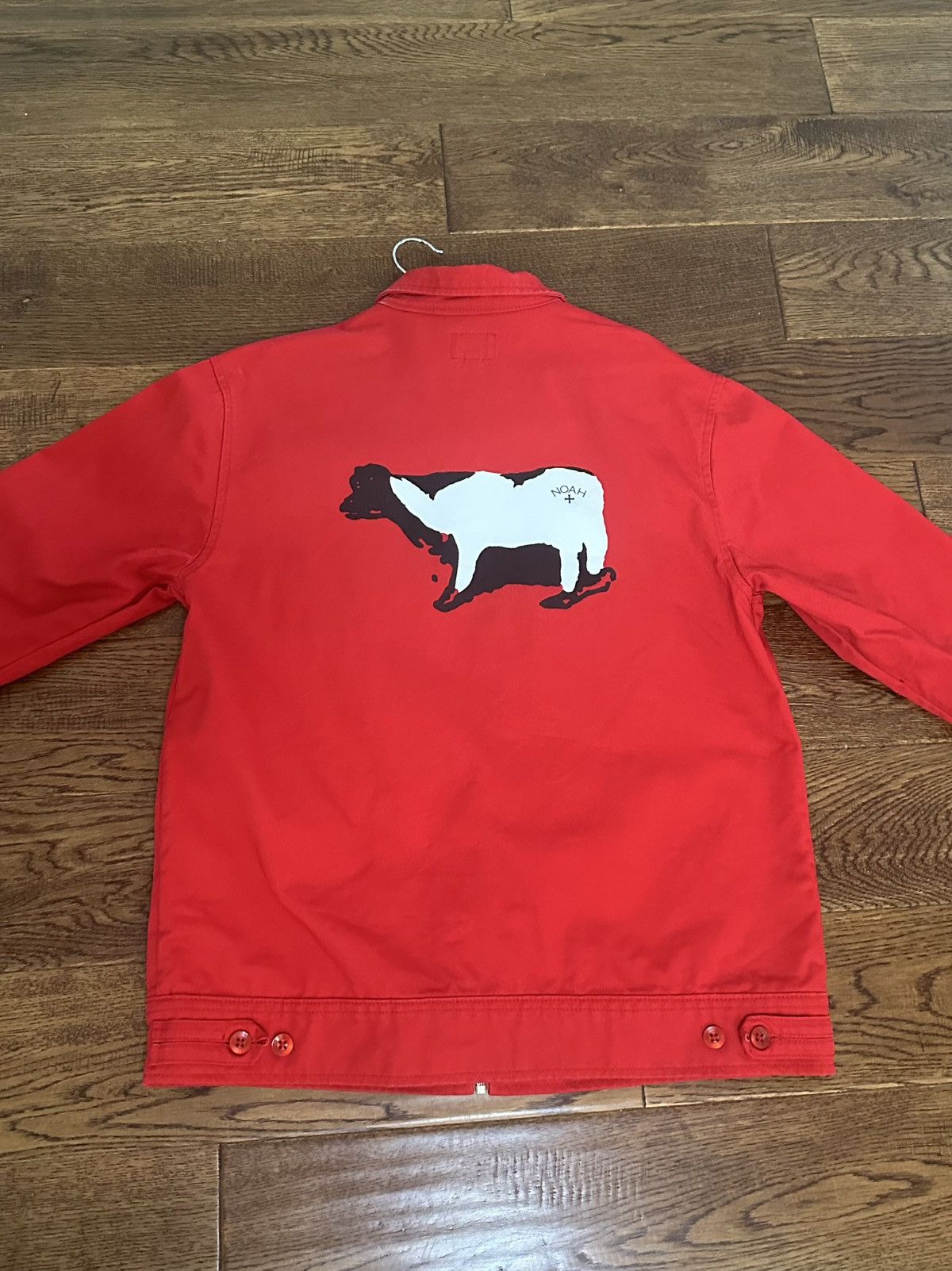 Noah Red Noah NYC Cause For Alarm Jacket Size XS Good Condition Size US XS / EU 42 / 0 - 6 Thumbnail