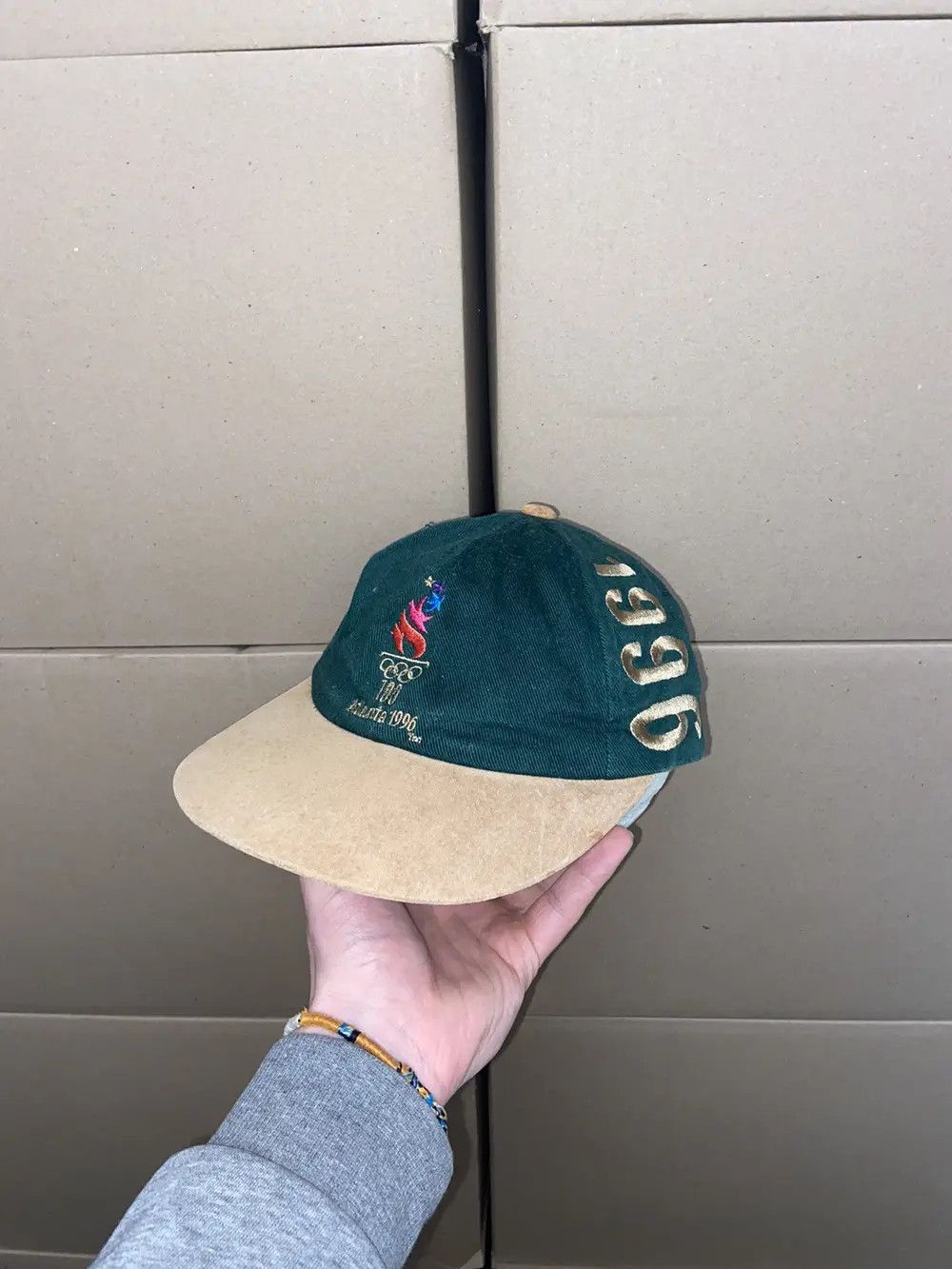 USA Olympics 🦅VINTAGE 1996 ATLANTA OLYMPIC Y2K CAP DAD HAT USA AMERICA Size ONE SIZE - 1 Thumbnail