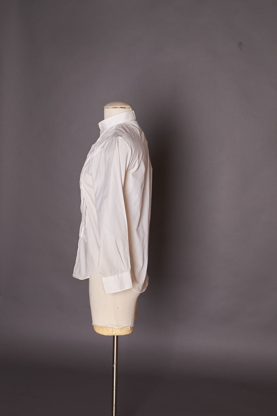 Vintage 1970s Lord West Tuxedo Button Up Shirt Size US XS / EU 42 / 0 - 2 Thumbnail