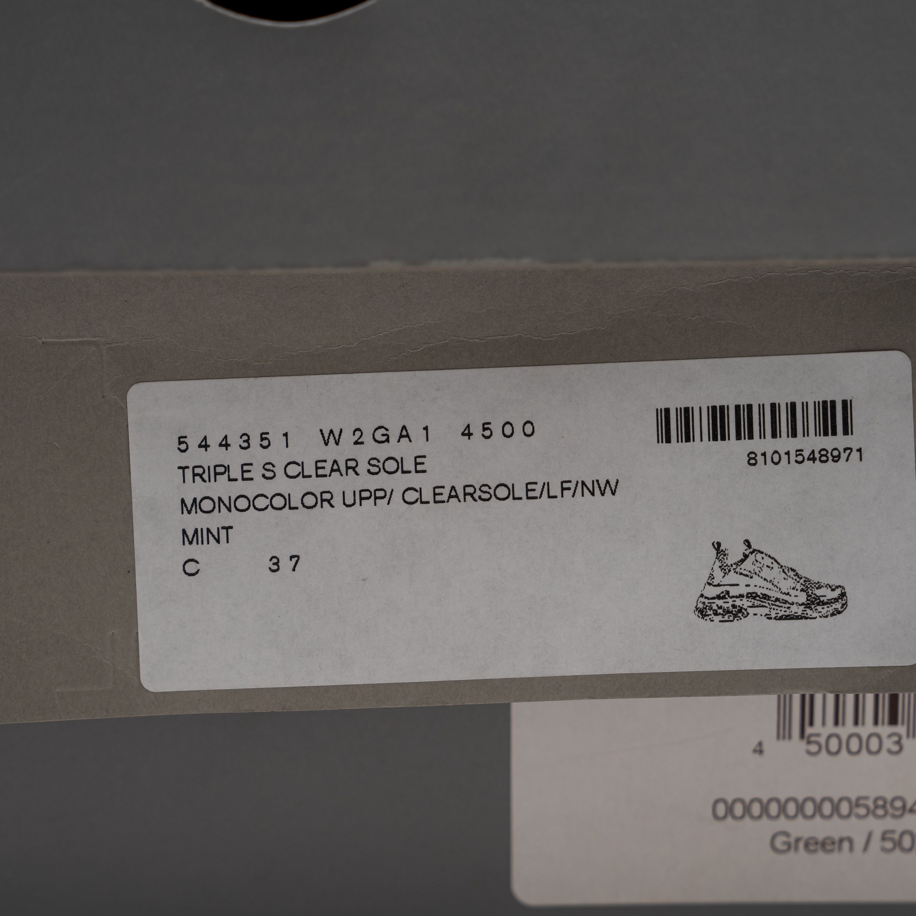 Balenciaga 37 EU / 7 US Balenciaga Triple S Sneakers Mint Green Size US 7 / IT 37 - 12 Thumbnail