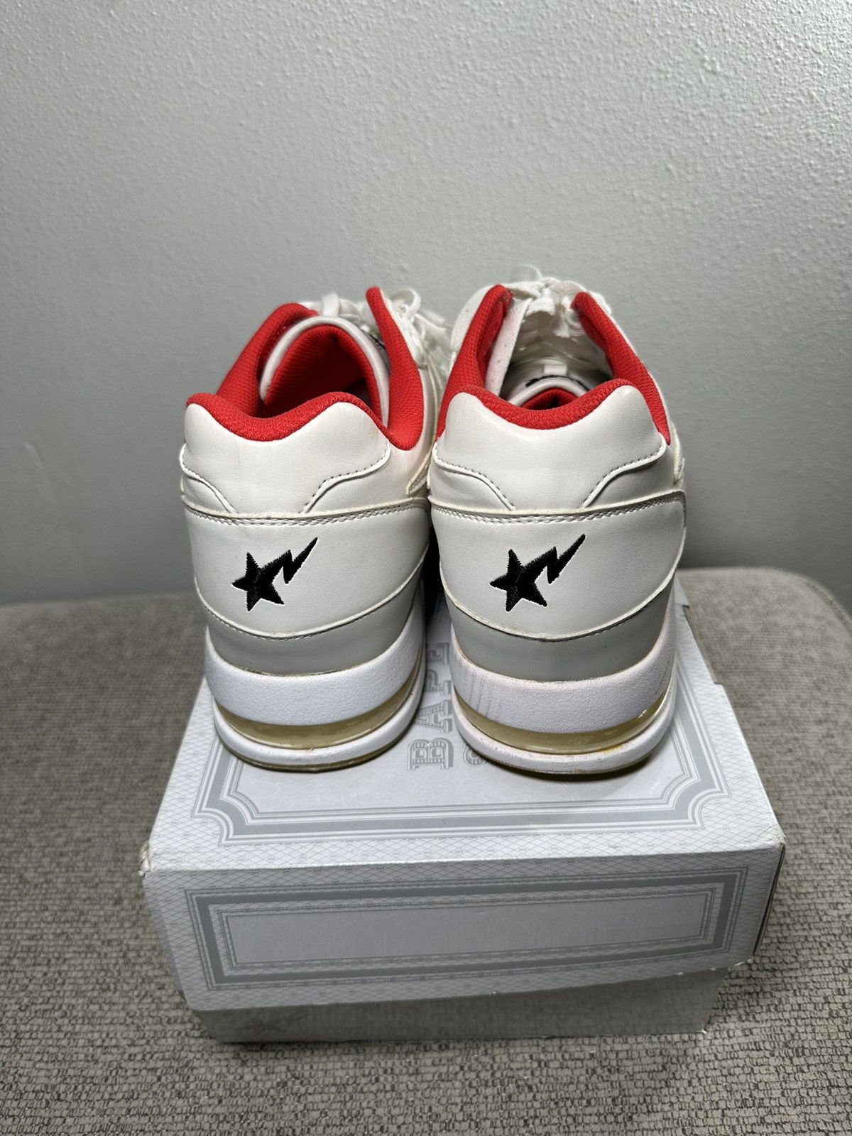 Bape Bape Roadsta White (2016) Size US 12 / EU 45 - 4 Thumbnail