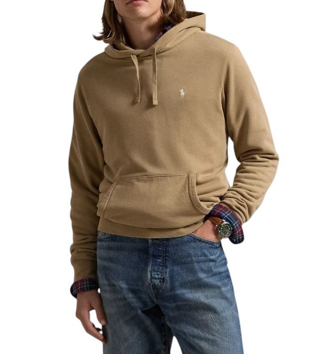 Ralph Lauren Light Brown XL Kangaroo Pocket Hoodie 86960 Size US XL / EU 56 / 4 - 1 Thumbnail