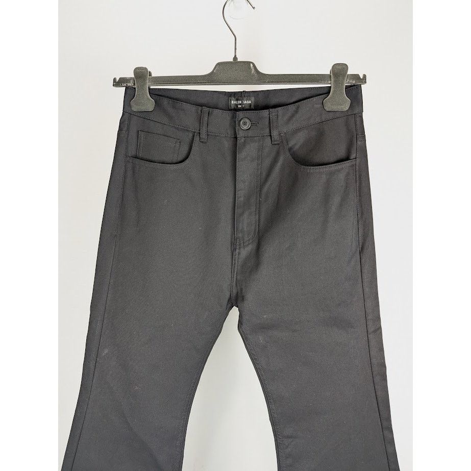Balenciaga o1rshd1 Denim Jeans in Black Size US 26 / EU 42 - 3 Thumbnail