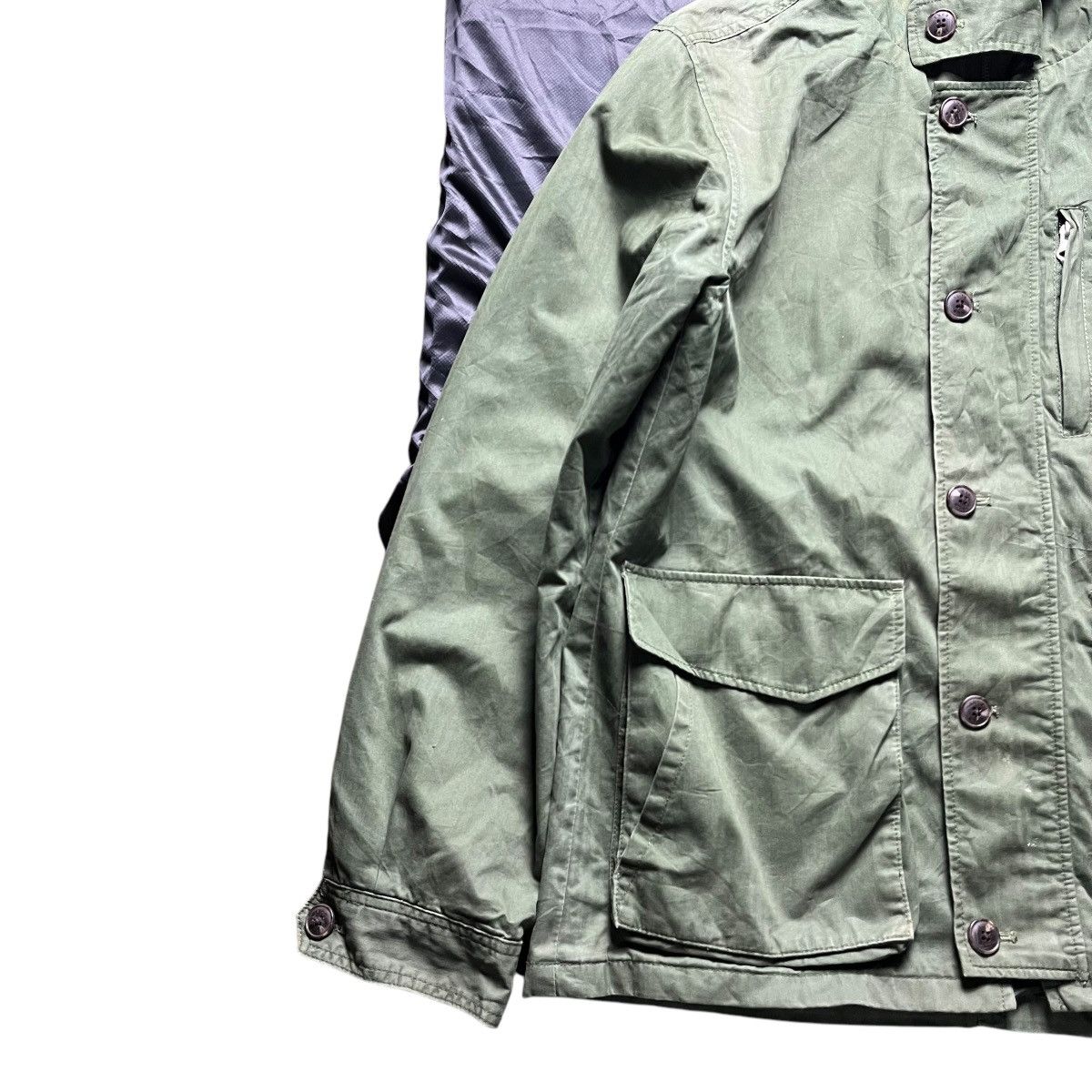 If Six Was Nine × Japanese Brand × Le Grande Bleu (L.G.B.) 🇯🇵 JAPANESE BRAND IKKA ARMY STYLE JACKET Size US L / EU 52-54 / 3 - 2 Thumbnail