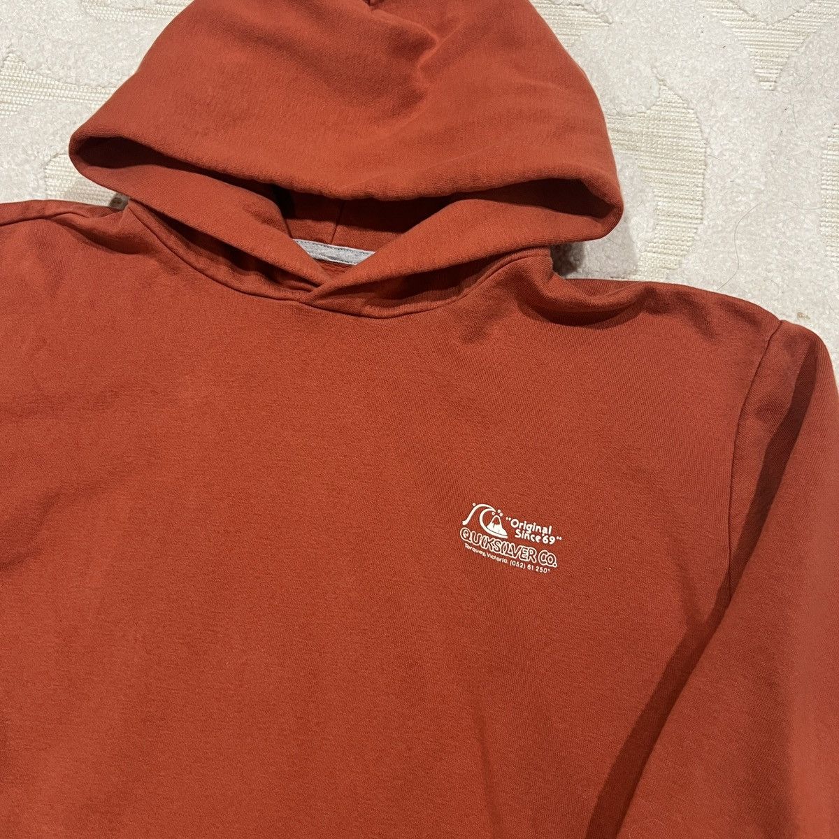 Quiksilver Vintage Quiksilver Hoodie Big Graphic Size US XL / EU 56 / 4 - 3 Thumbnail