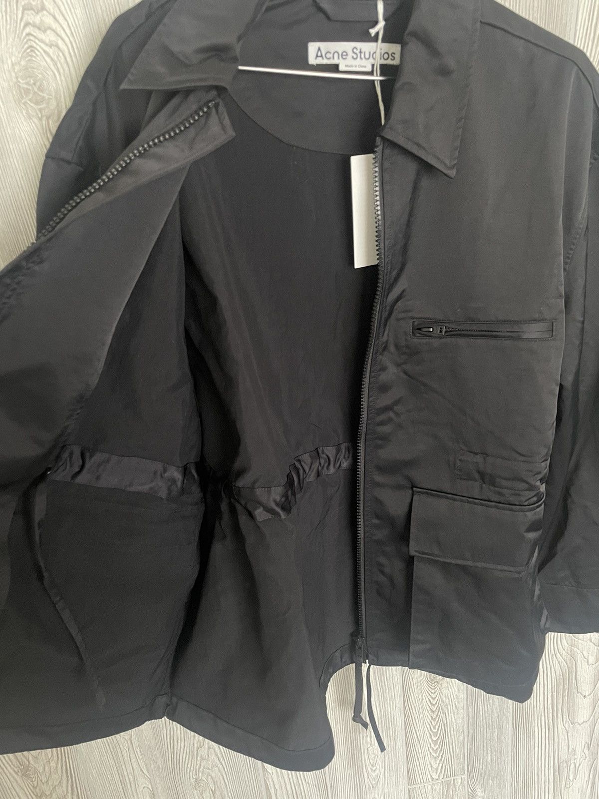 Acne Studios Acne Studios Black Nylon Jacket Size US S / EU 44-46 / 1 - 3 Thumbnail