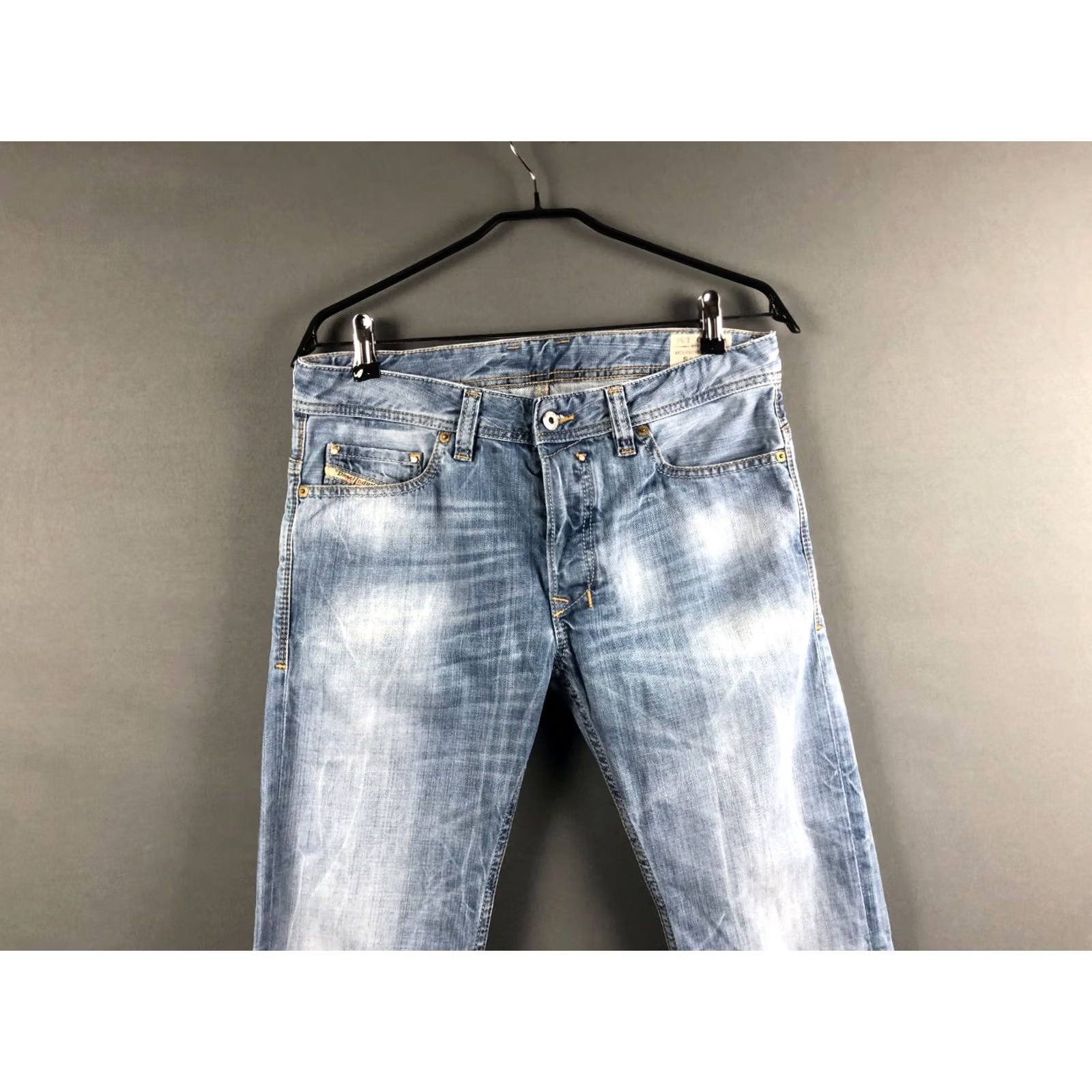 Diesel Diesel Safado Jeans Cotton Blue Men W30 L34 Straight 5-Pocket Regular Regular Rise Ultra Low Jeans Diesel Safado Blue Denim Size US 30 / EU 46 - 5 Thumbnail
