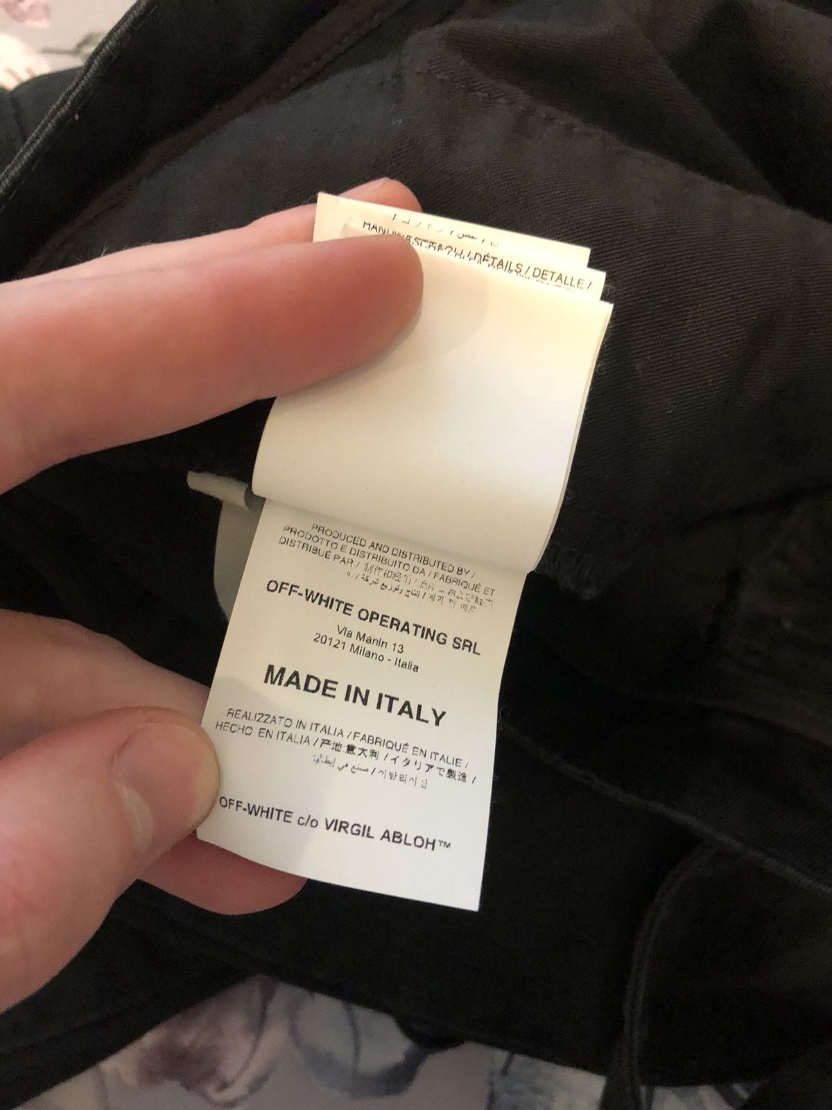 Off-White Off-White Belted Tapered Jeans 33 Size Size US 33 - 18 Thumbnail