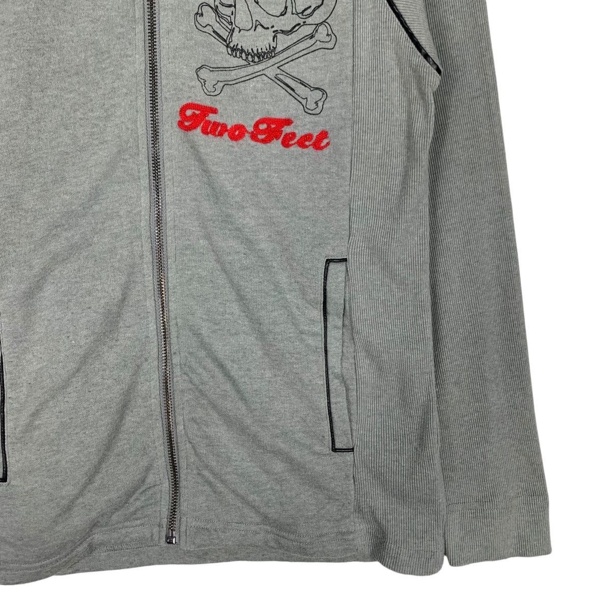 Japanese Brand TWO FEET Prayer Faith Skull Big Logo Sweater #0783-C35 Size US M / EU 48-50 / 2 - 7 Thumbnail