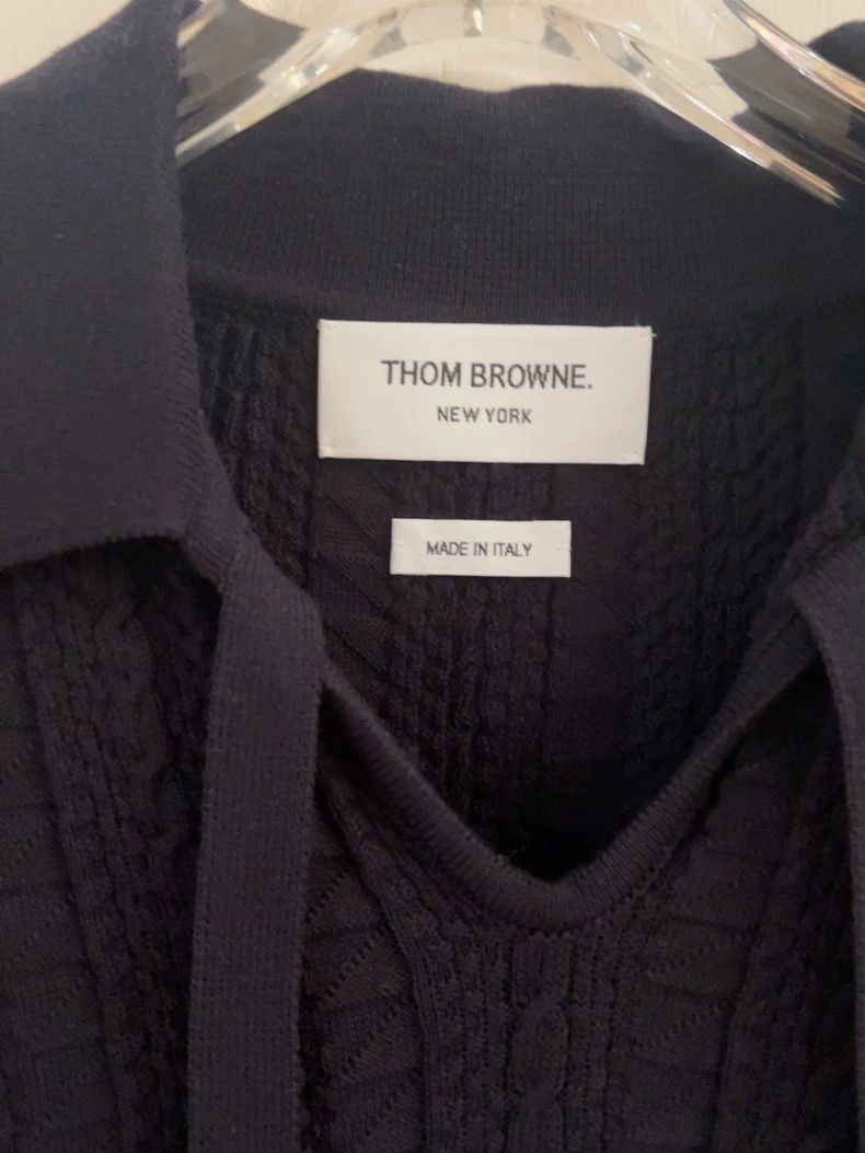 Thom Browne Thom Browne Knitted short sleeves Size US XS / EU 42 / 0 - 3 Thumbnail