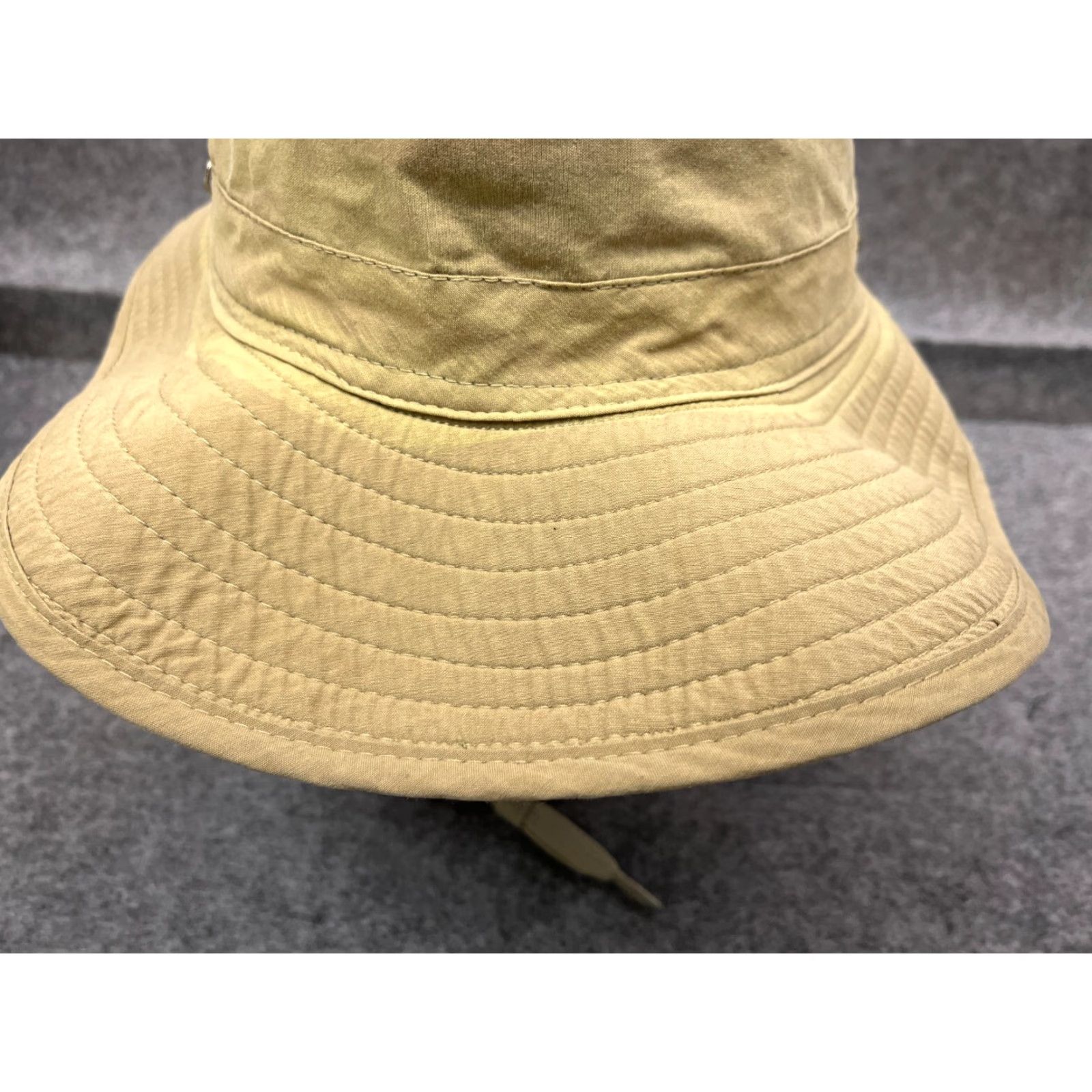 Walmart Walmart Bucket Hat Adult Small Beige Cotton Blend Fish Hike Camp Beach Size ONE SIZE - 3 Thumbnail