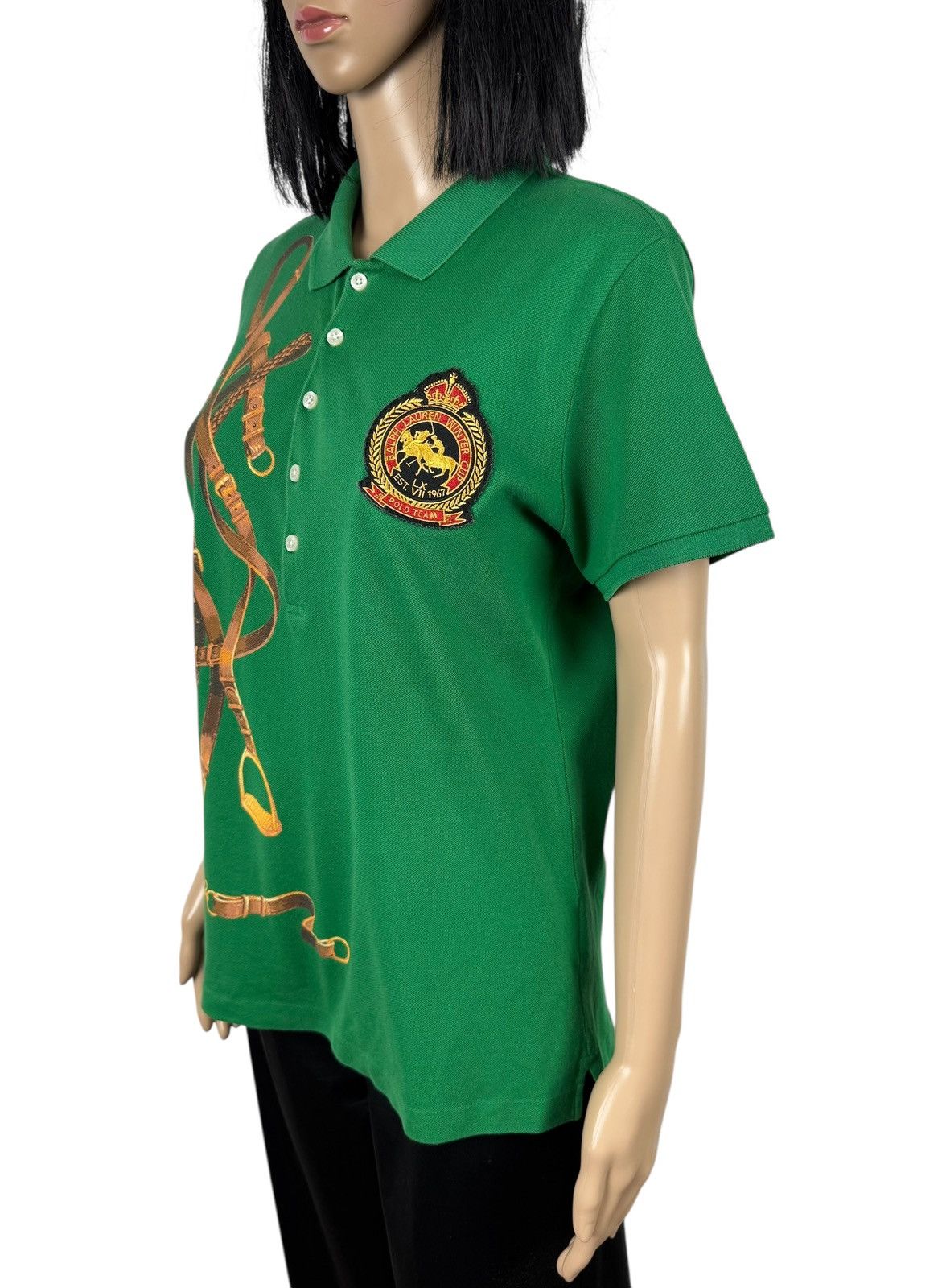 Ralph Lauren Ralph Lauren Polo Club Printed Polo Tee Cotton size XL Size XL / US 12-14 / IT 48-50 - 4 Thumbnail