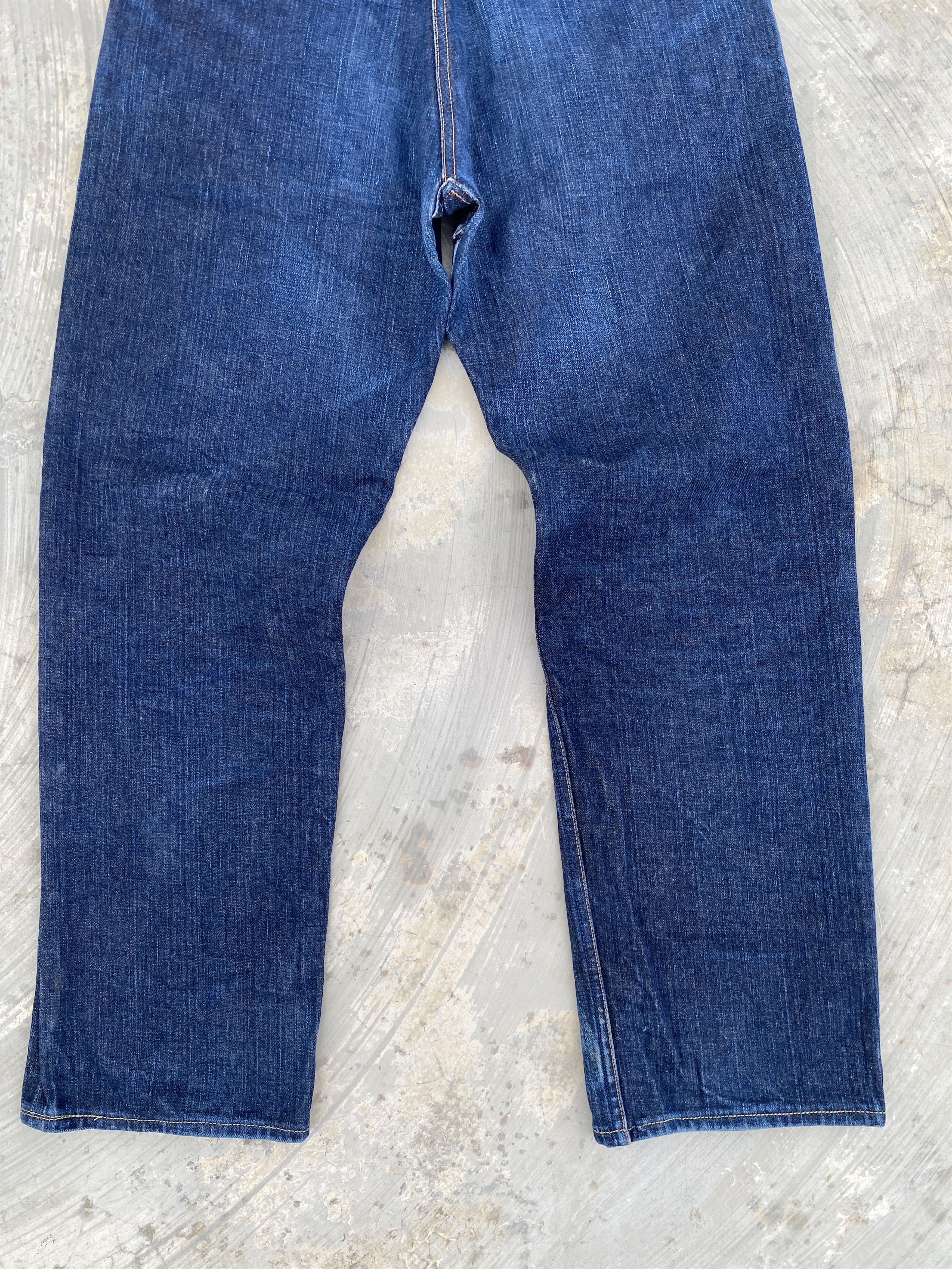 Japanese Brand × WEST RIDE × Warehouse Westride Bikers Selvedge Jeans by Warehouse Size US 33 - 9 Thumbnail