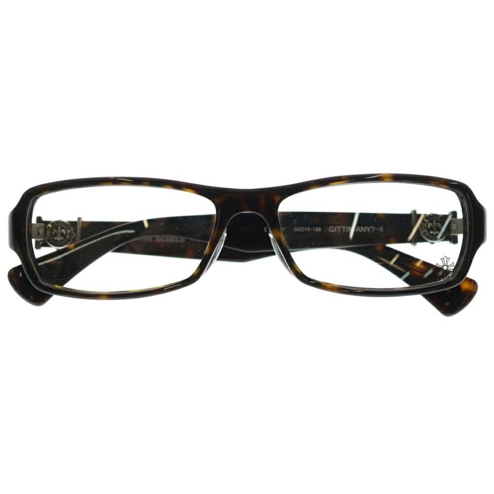 Chrome Hearts CHROME HEARTS GITTIN ANY?-2 Glasses Brown 56□16-136 Size ONE SIZE - 1 Thumbnail