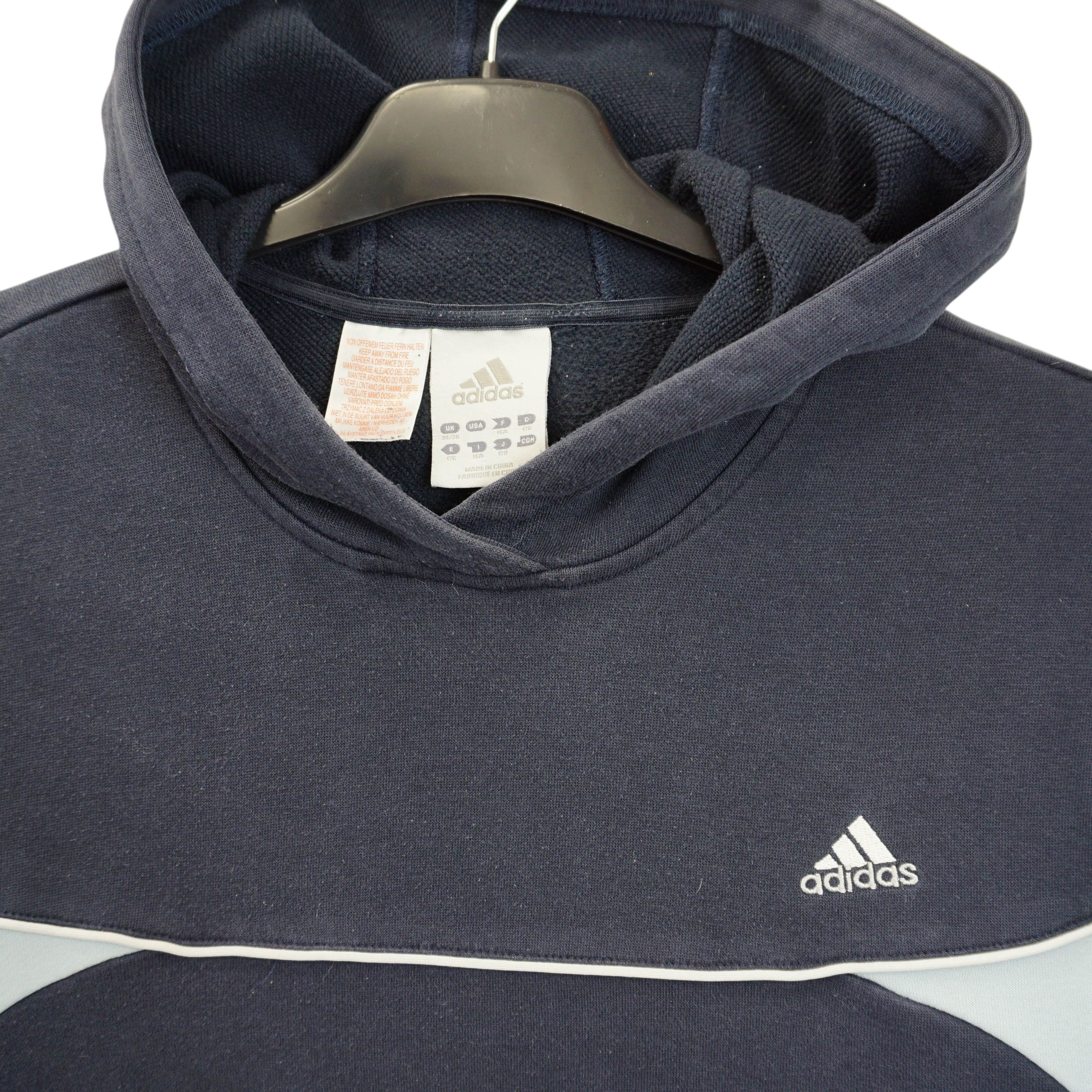 Adidas × Vintage Archive 2000's Vintage Adidas Hoodie Size US S / EU 44-46 / 1 - 2 Thumbnail
