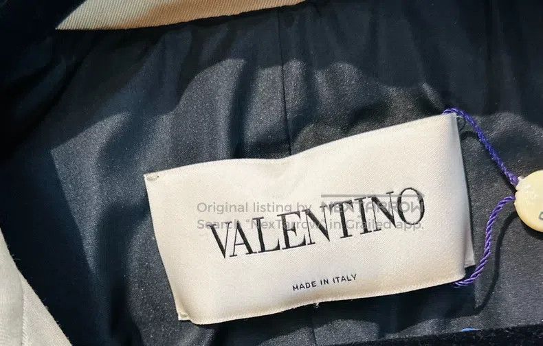 Valentino Valentino Coat trench coat nailed beaded embroidery Size S / US 4 / IT 40 - 3 Thumbnail
