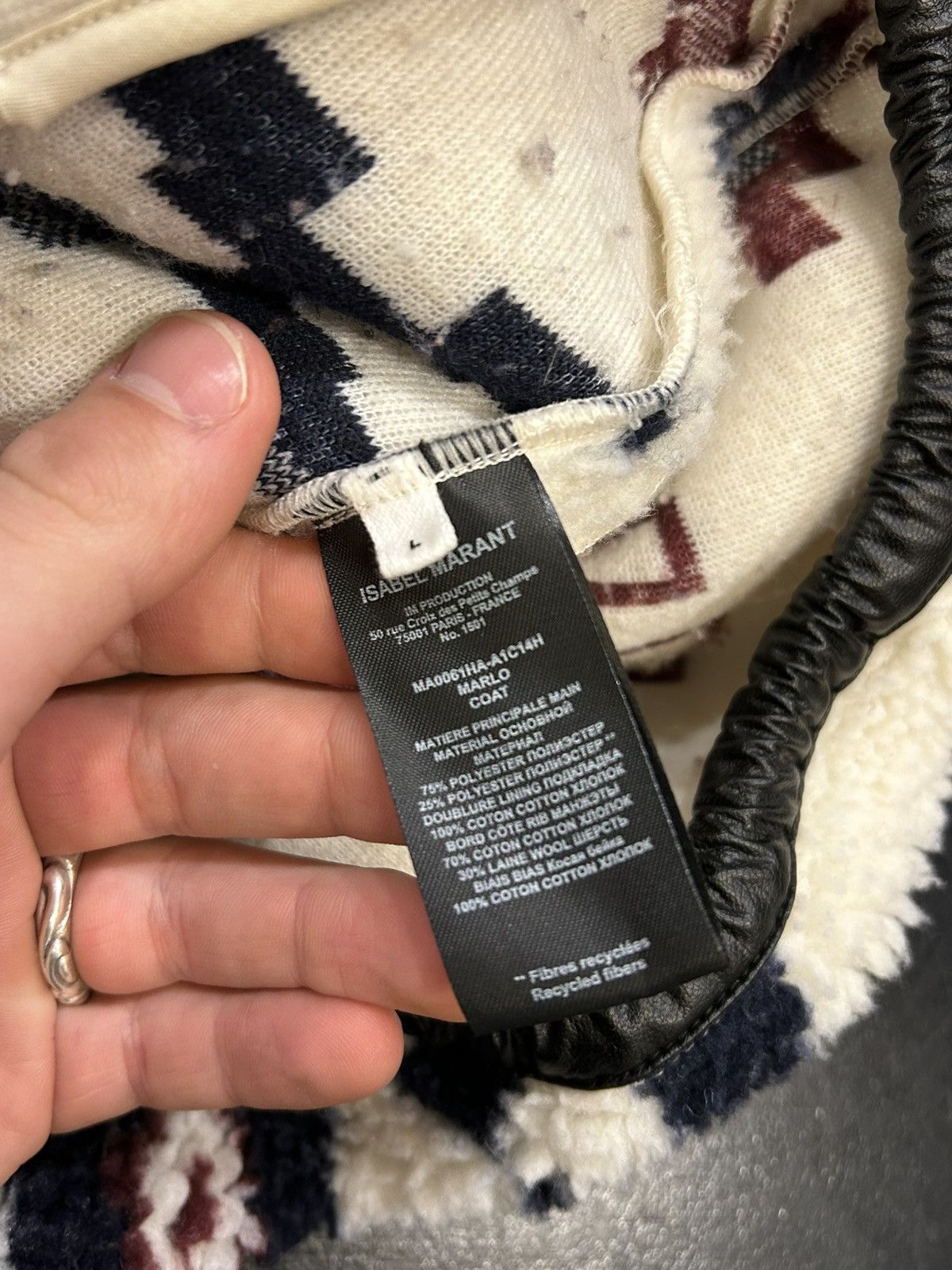 Isabel Marant Isabel Marant Sherpa Fleece Quarter Zip Size US L / EU 52-54 / 3 - 4 Thumbnail
