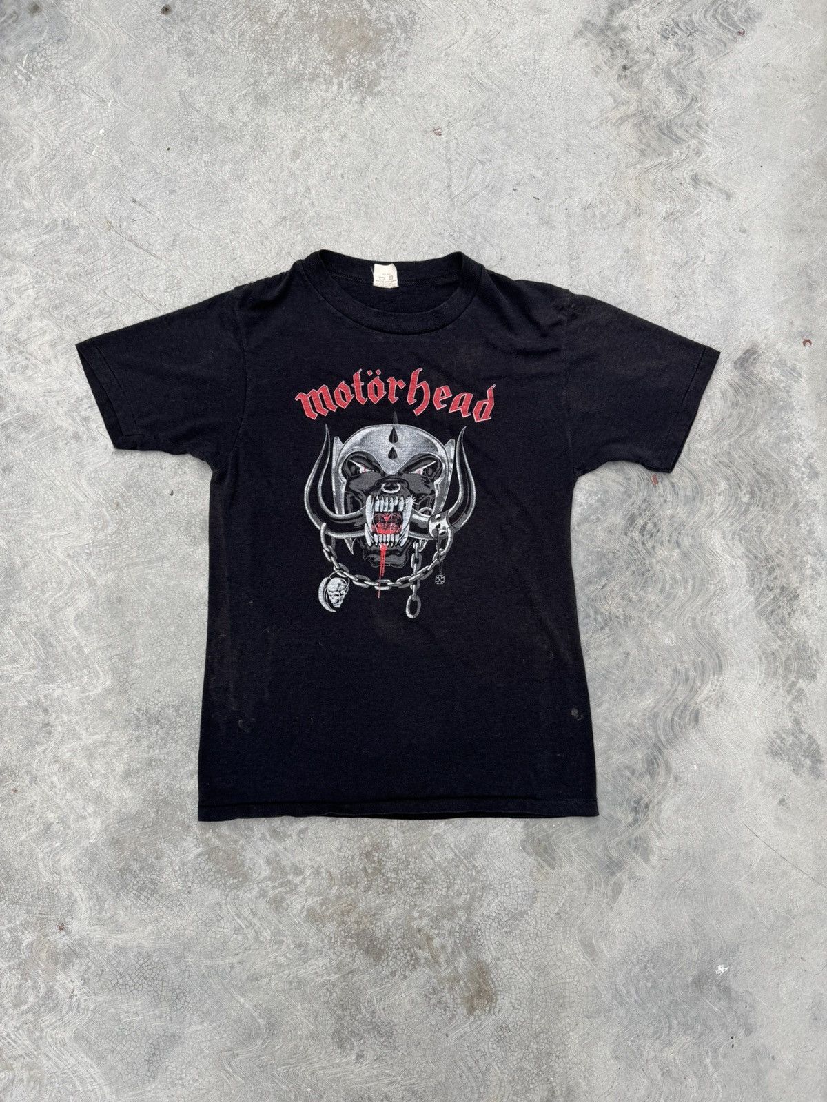 Band Tees Vintage 80s Motorhead T Shirt Size US L / EU 52-54 / 3 - 1 Thumbnail