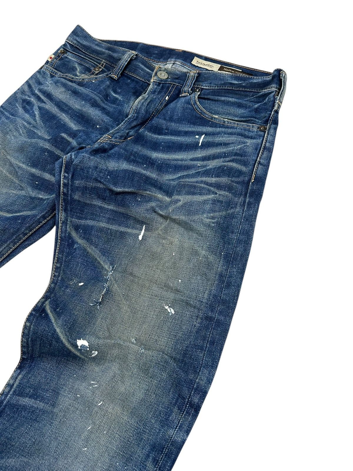 Japanese Brand × Vintage Nippon Japan Made Jean Statement Pants Splatter Painter Size US 31 - 6 Thumbnail