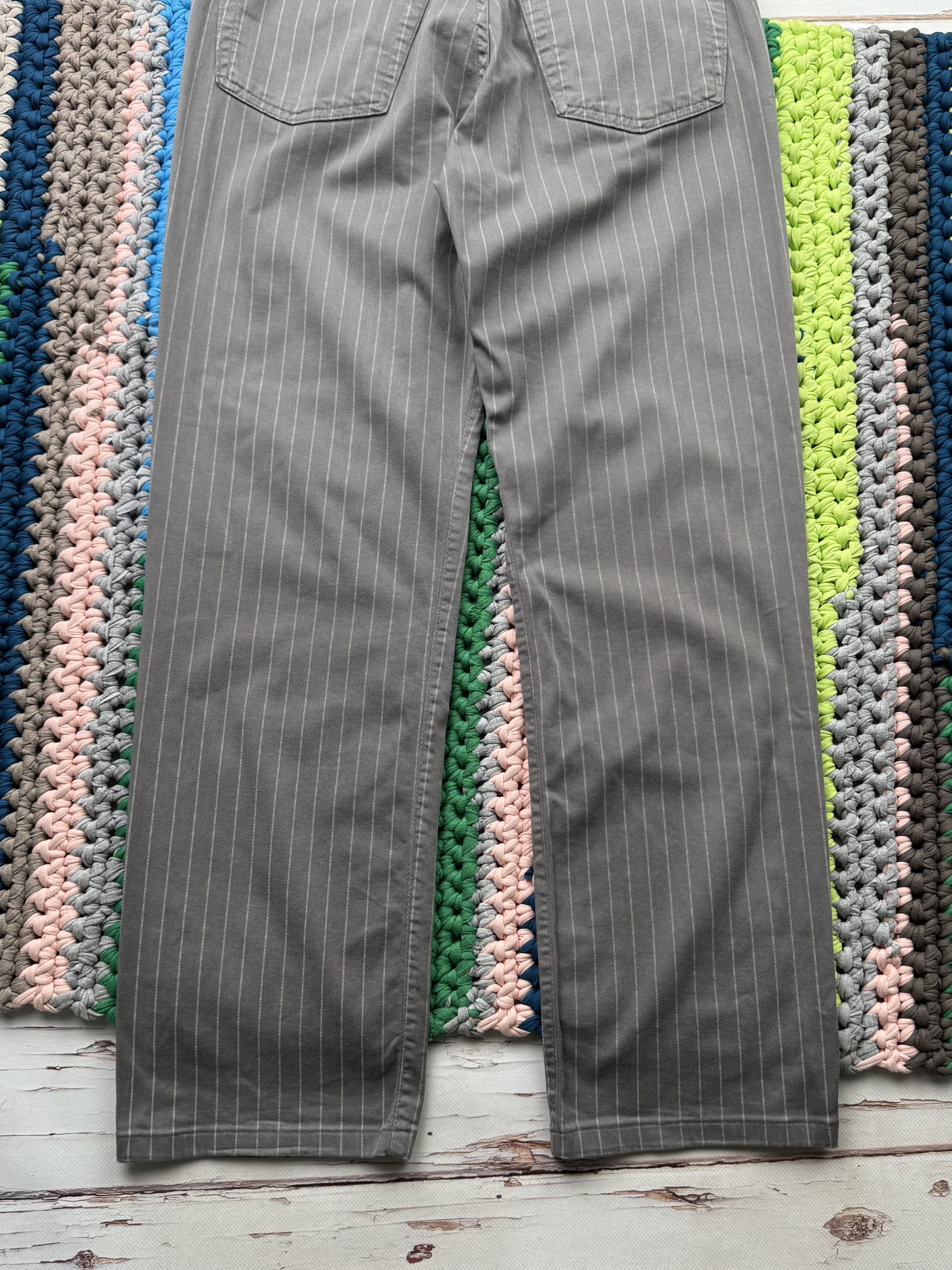 Dolce & Gabbana Dolce&Gabbana Vintage Striped Pants (V83) Size US 34 / EU 50 - 13 Thumbnail