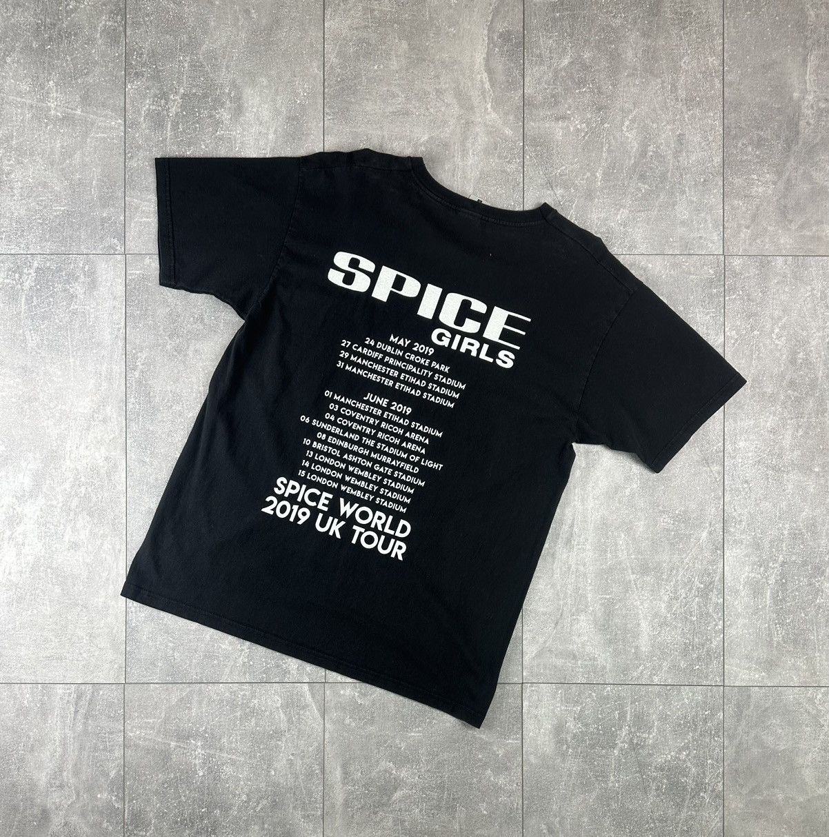 Gildan Spice Girls Band Tee Graphic Print 2019 Tour T-Shirt Size US L / EU 52-54 / 3 - 2 Thumbnail